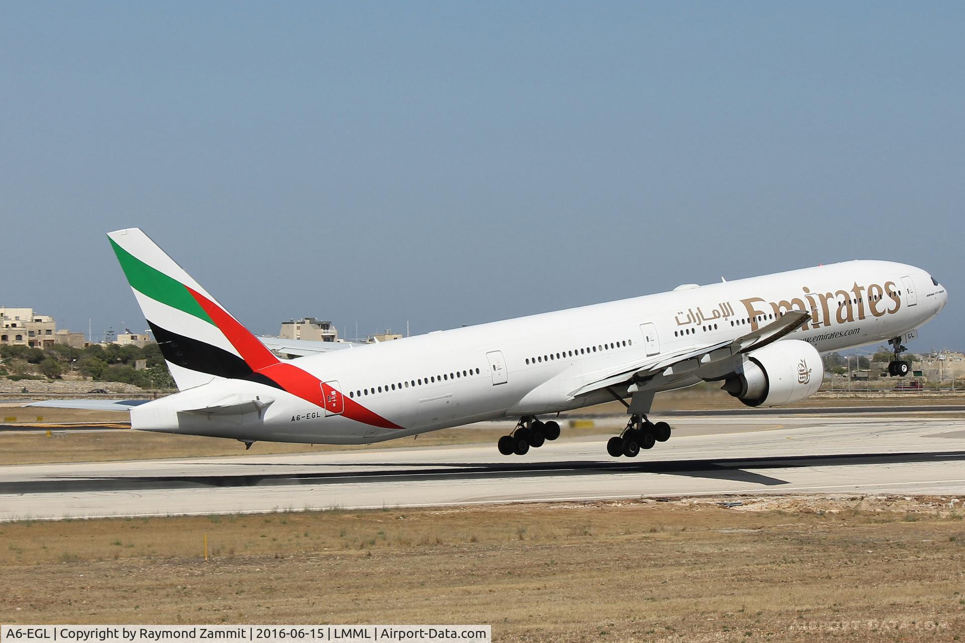 A6-EGL, 2011 Boeing 777-31H/ER C/N 41072, B777 A6-EGL Emirates Airlines