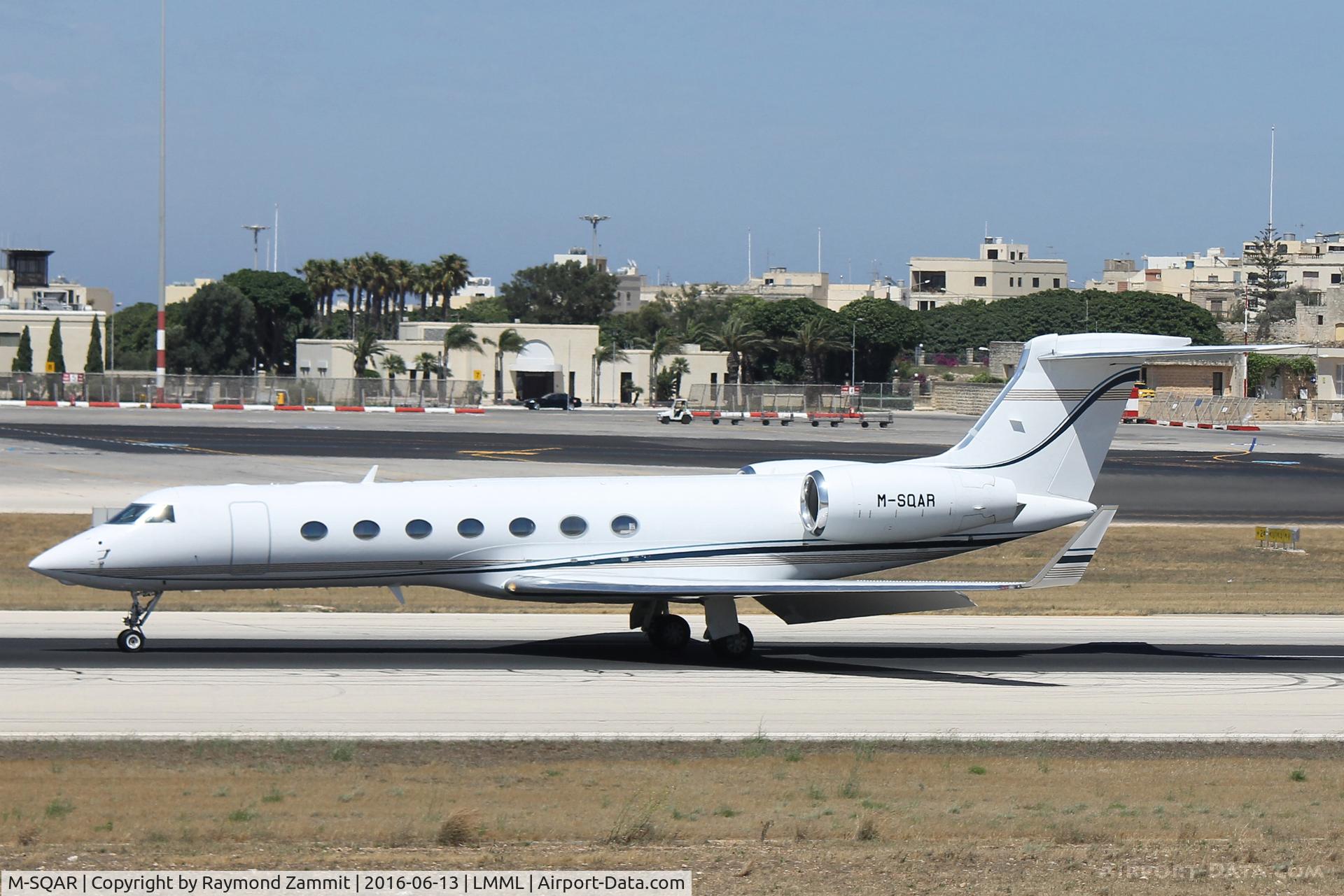 M-SQAR, 2007 Gulfstream Aerospace GV-SP (G550) C/N 5179, Gulfstream G550 M-SQAR