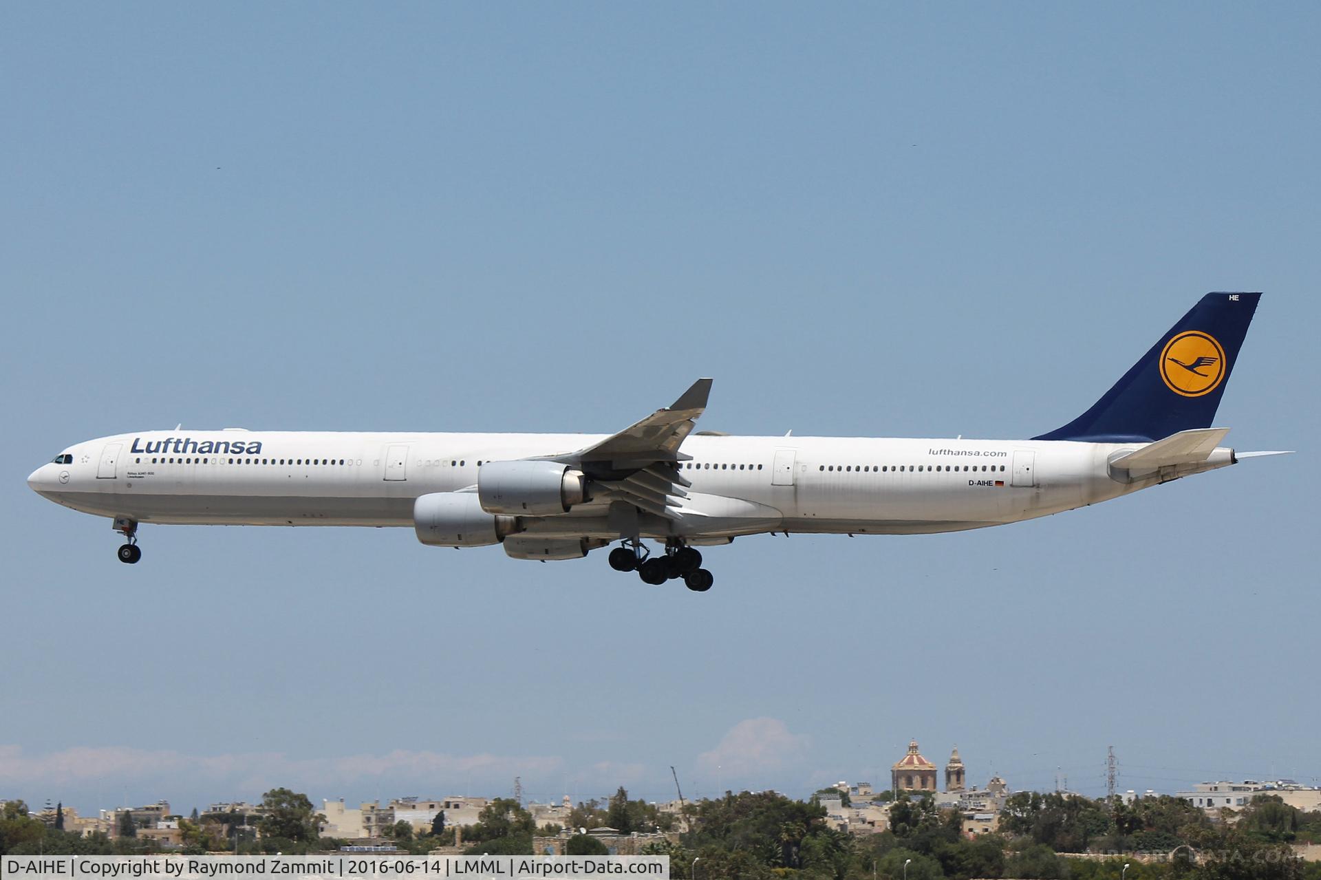 D-AIHE, 2003 Airbus A340-642 C/N 540, A340 D-AIHE Lufthansa