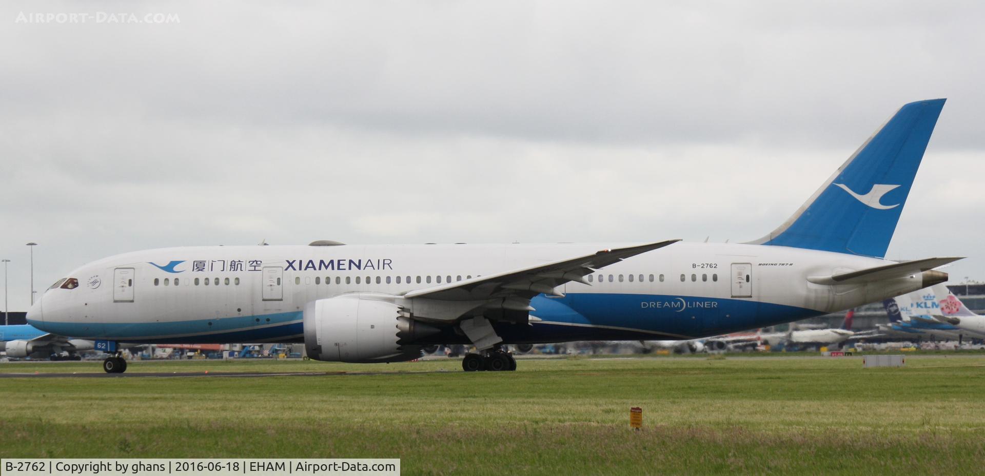 B-2762, 2015 Boeing 787-8 Dreamliner Dreamliner C/N 41542, Ready for take-off RW 36L