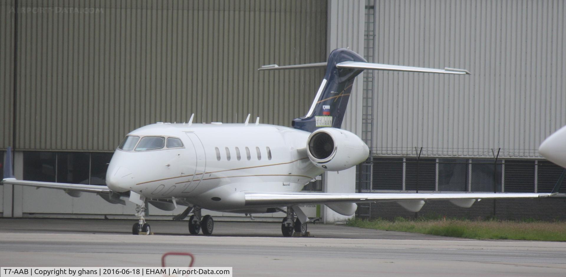 T7-AAB, 2006 Bombardier Challenger 300 (BD-100-1A10) C/N 20133, Parked at Spl-East