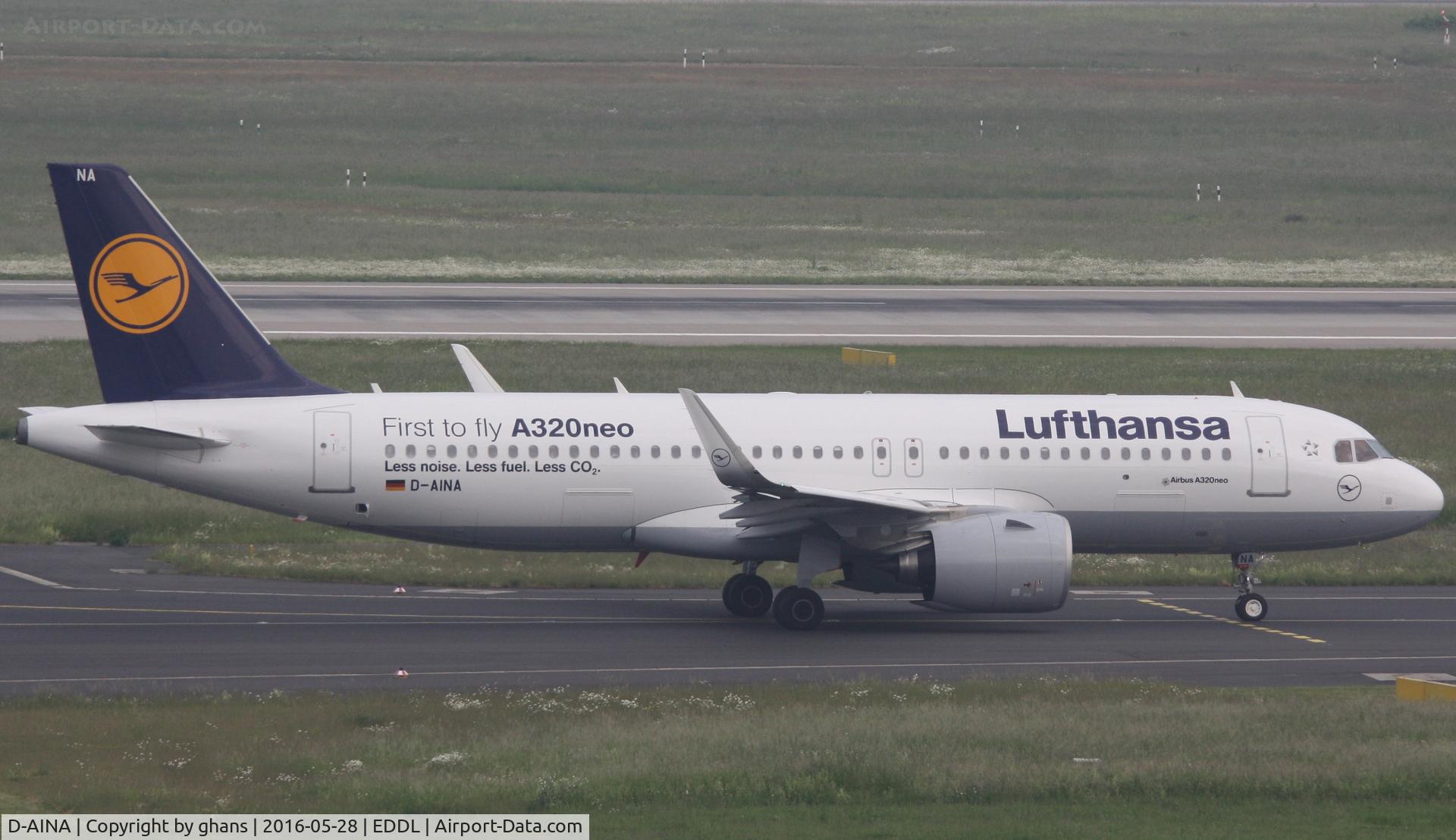 D-AINA, 2015 Airbus A320-271N C/N 6801, A320 Neo
