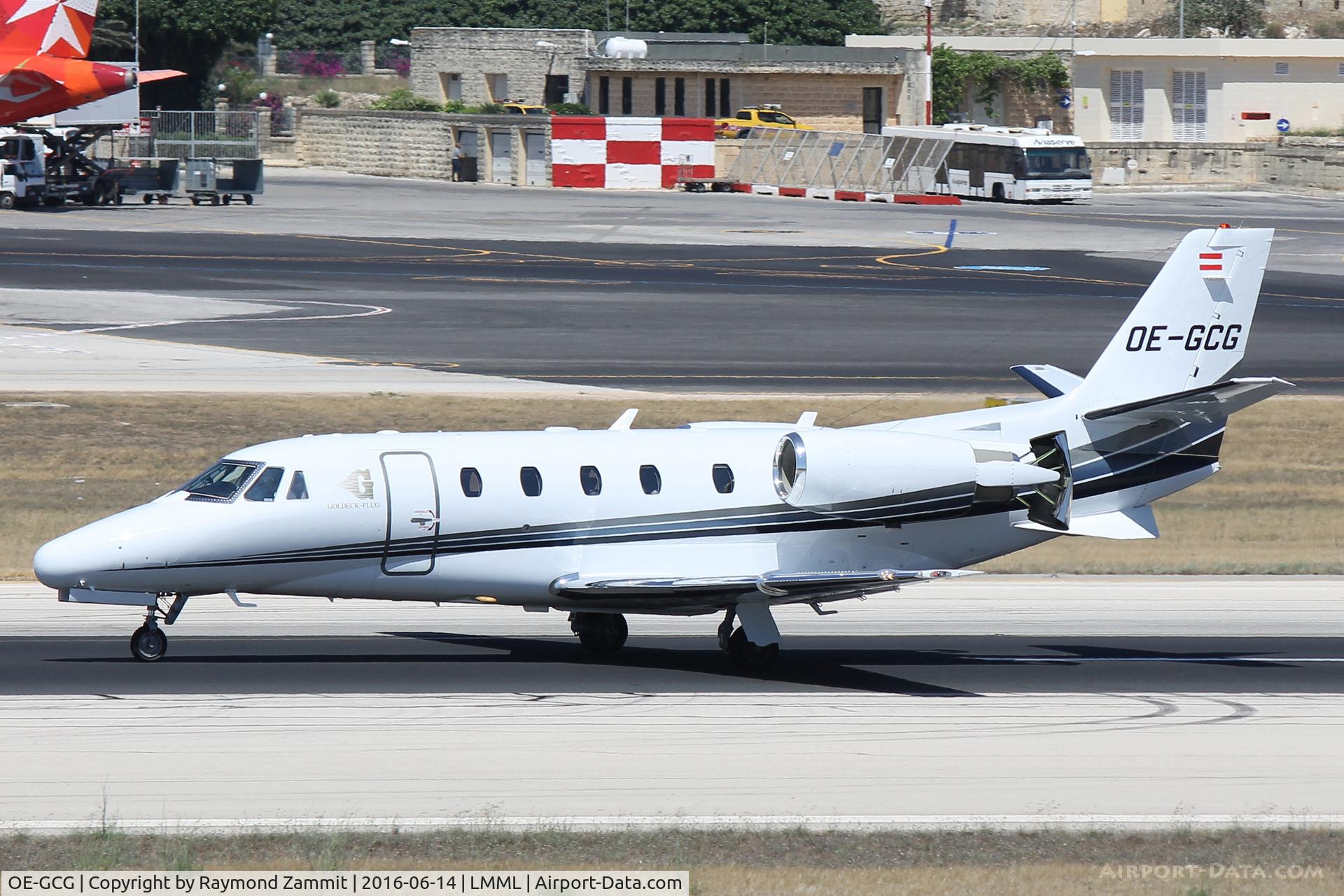 OE-GCG, 2003 Cessna 560XL Citation XL C/N 560-5316, Cessna560XL CitationXL OE-GCG Goldeck Flug