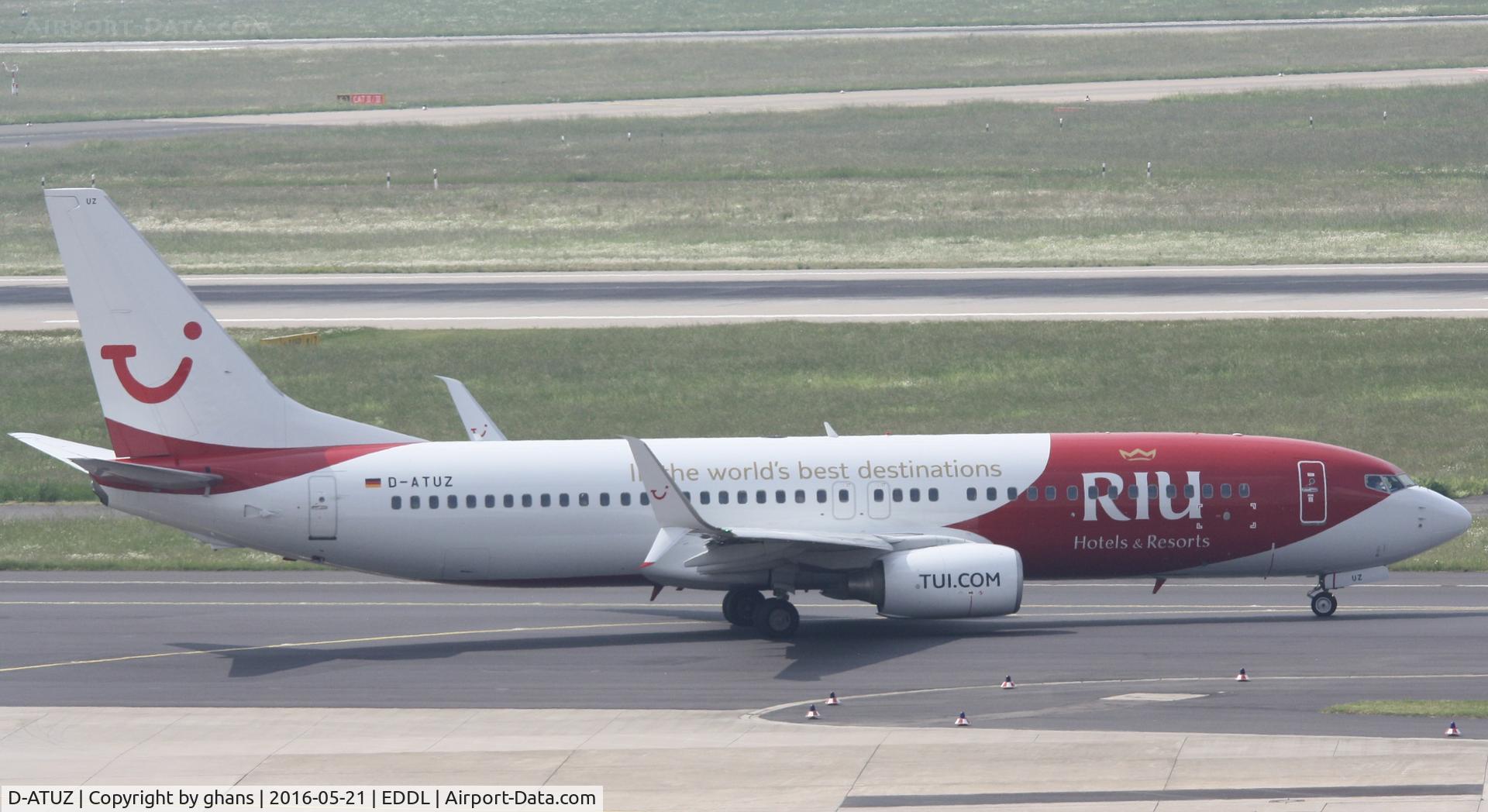 D-ATUZ, 2007 Boeing 737-8K5 C/N 34691, 