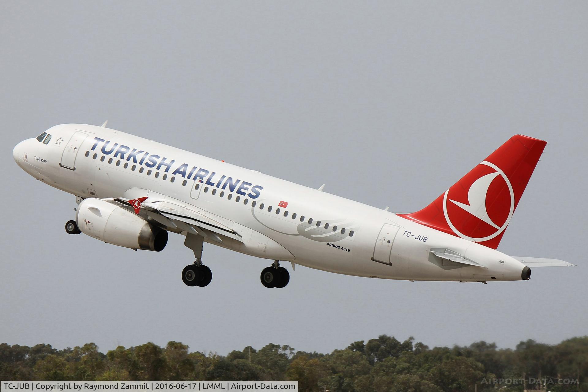 TC-JUB, 2005 Airbus A319-132 CJ C/N 2414, A319 TC-JUB Turkish Airlines
