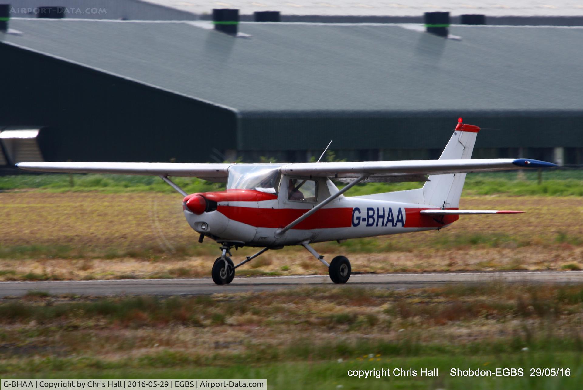 G-BHAA, 1978 Cessna 152 C/N 15281330, at Shobdon