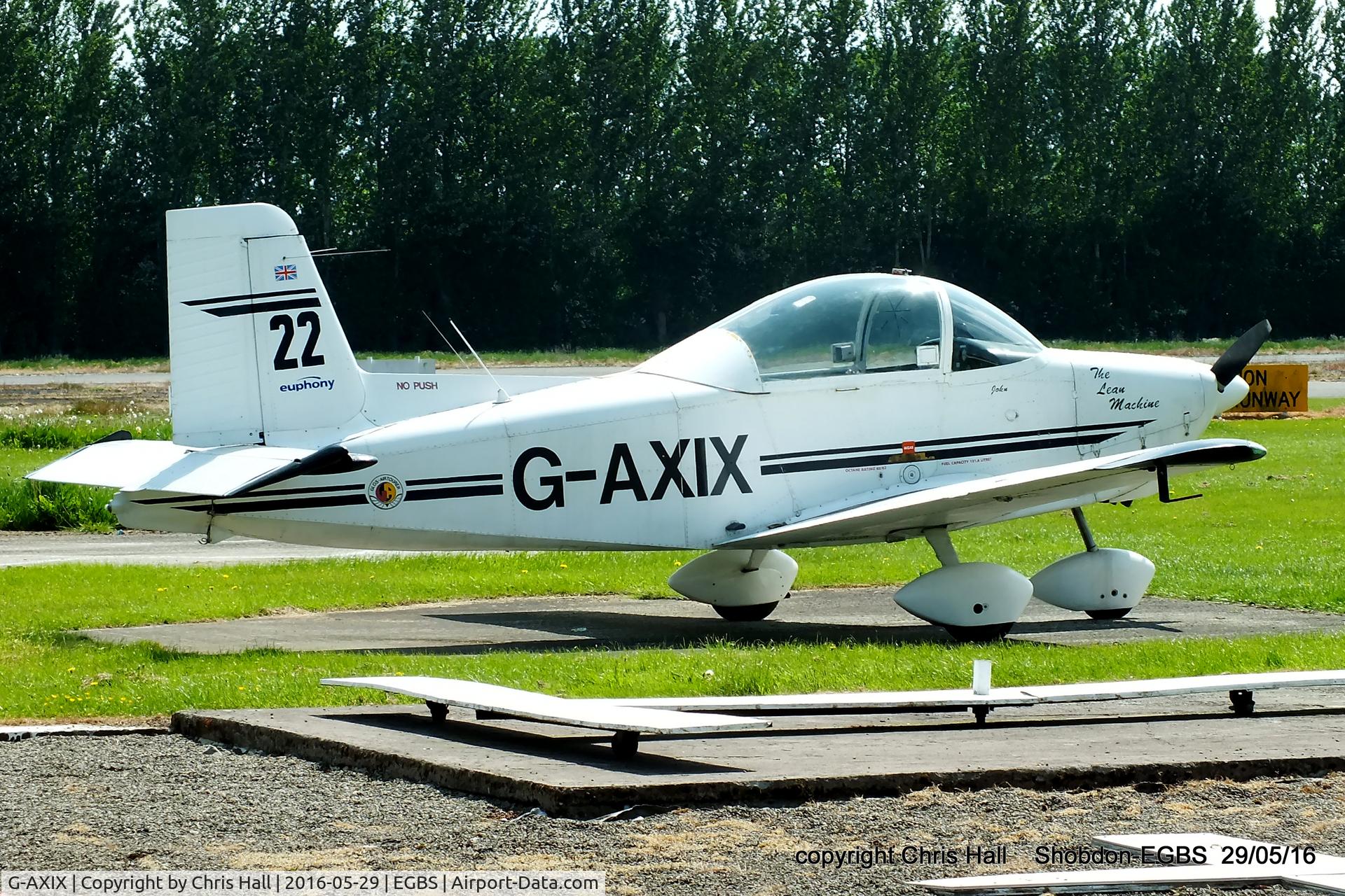 G-AXIX, 1969 AESL Glos-Airtourer Super 150/T4 C/N A527, at Shobdon