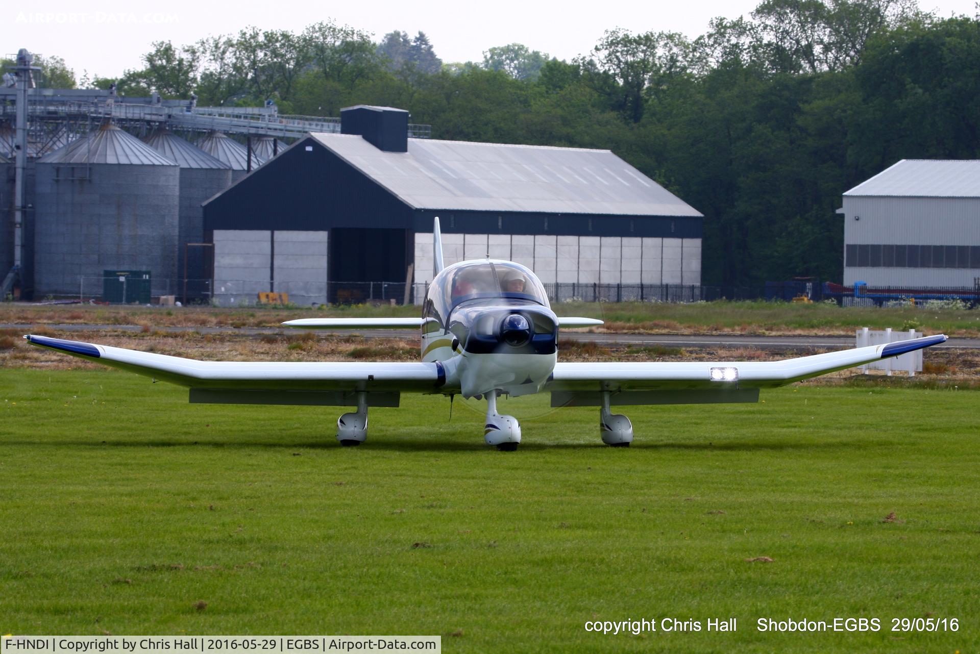 F-HNDI, Robin DR-400-140B Major C/N 2663, at Shobdon