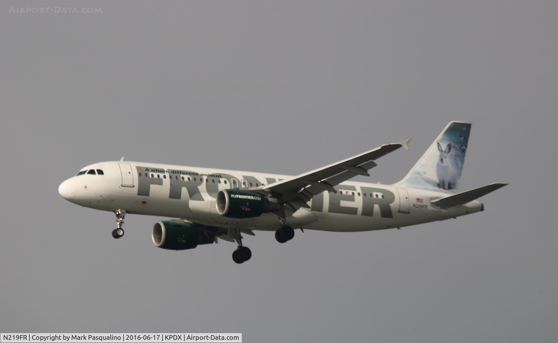 N219FR, 2002 Airbus A320-214 C/N 1860, Airbus A320