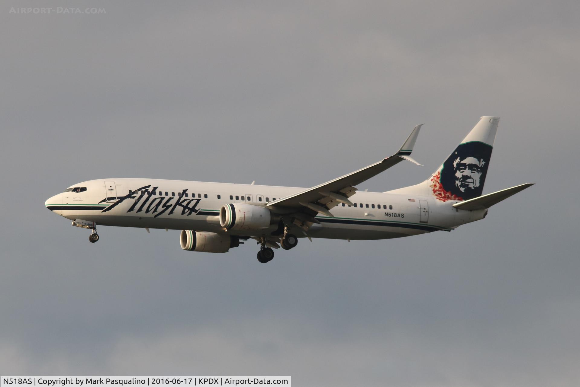 N518AS, 2008 Boeing 737-890 C/N 35693, Boeing 737-800