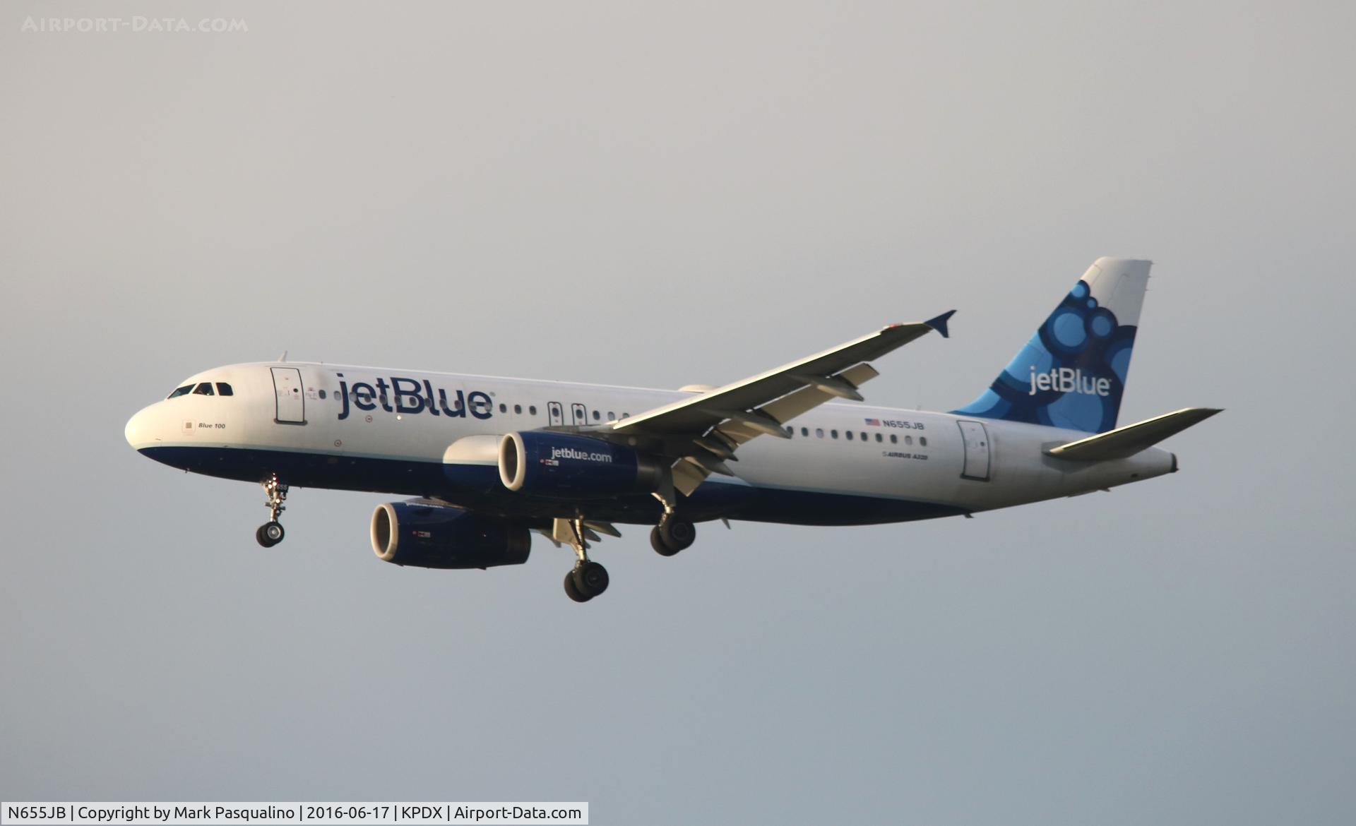 N655JB, 2007 Airbus A320-232 C/N 3072, Airbus A320