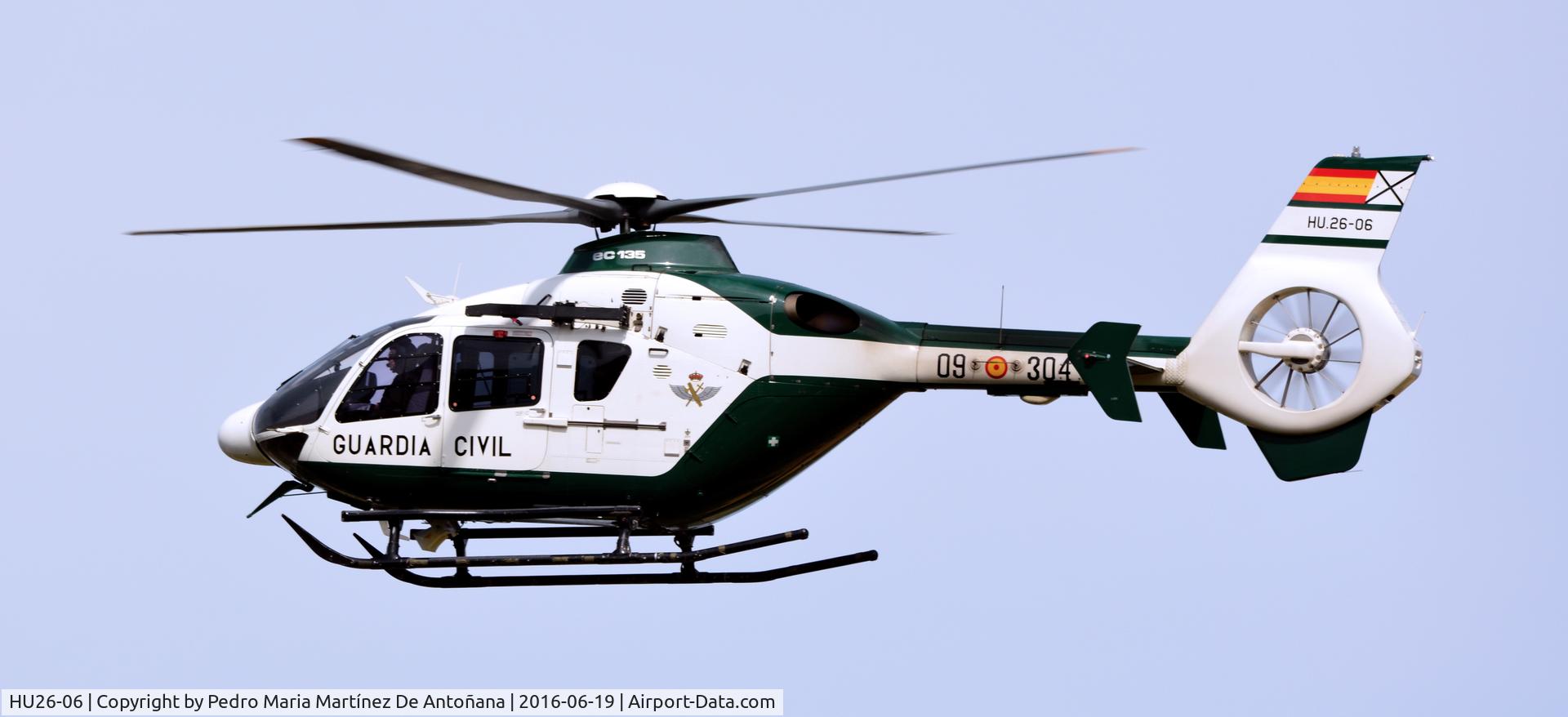 HU26-06, Eurocopter EC-135P-2 C/N 0366, Ventas de Armentia - España