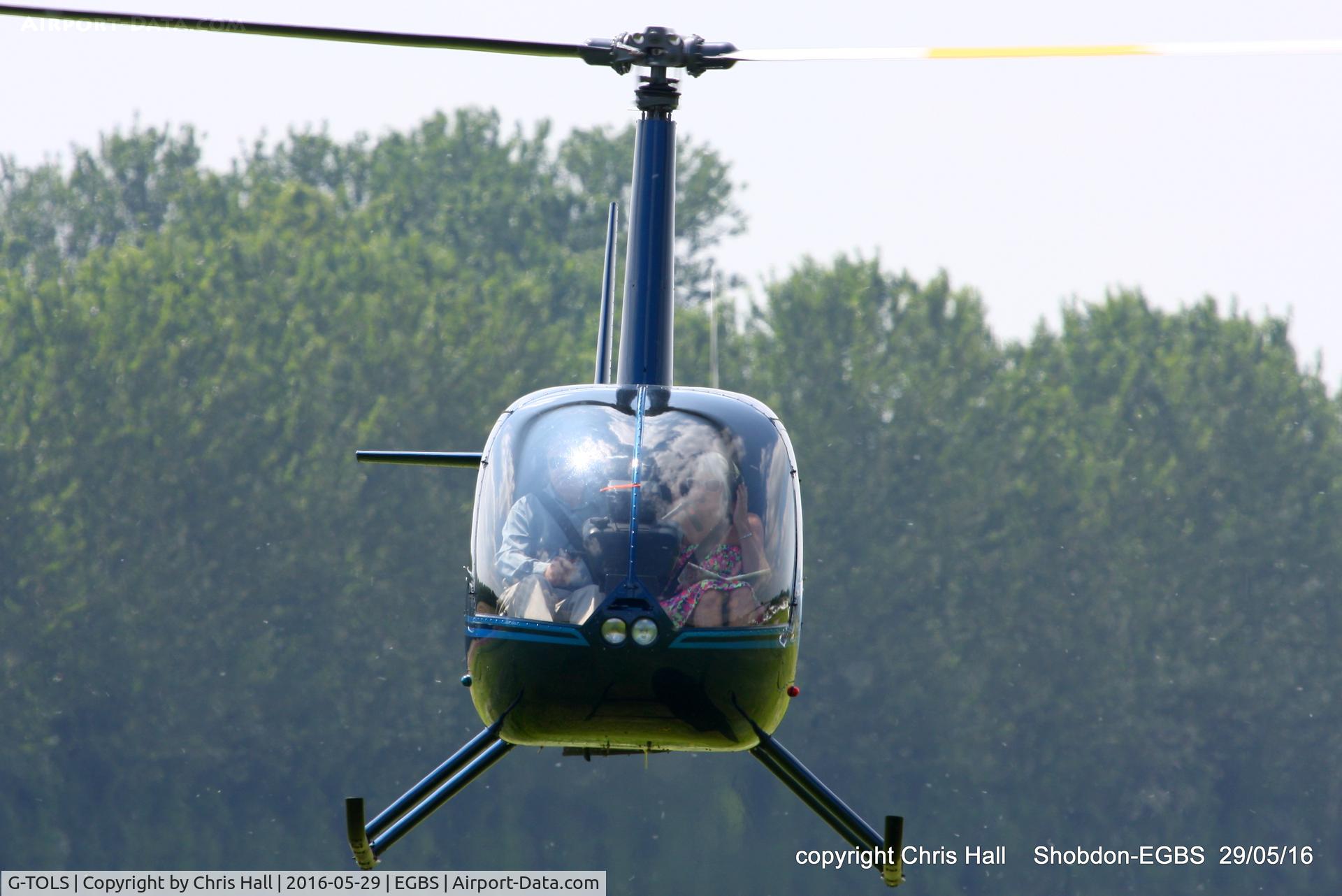 G-TOLS, 2002 Robinson R44  Raven II C/N 1194, at Shobdon