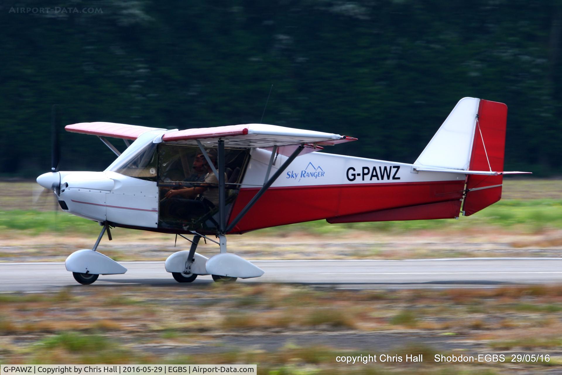 G-PAWZ, 2007 Skyranger Swift 912S(1) C/N BMAA/HB/528, at Shobdon