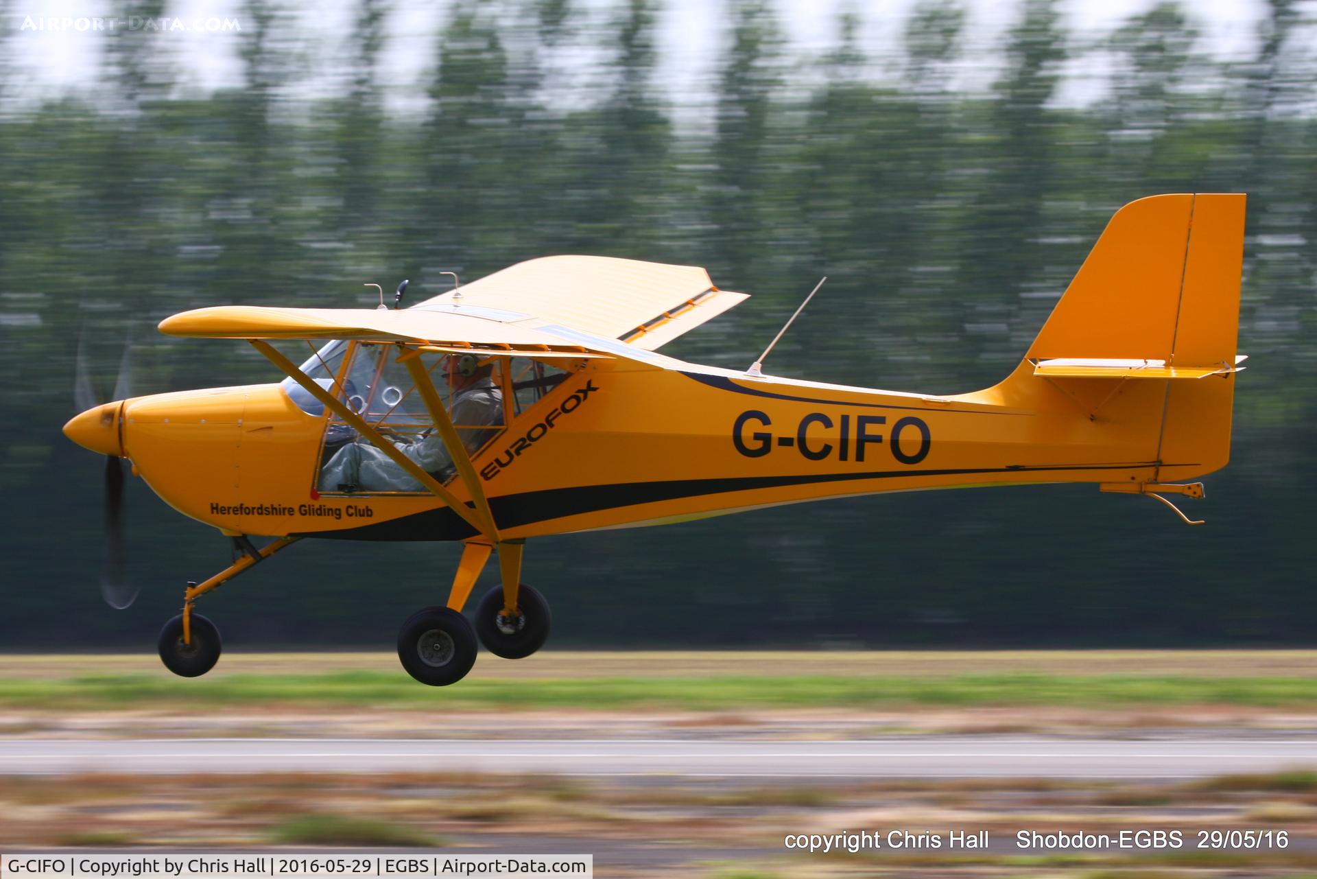 G-CIFO, 2014 Aeropro Eurofox 912(S) C/N LAA 376-15223, at Shobdon