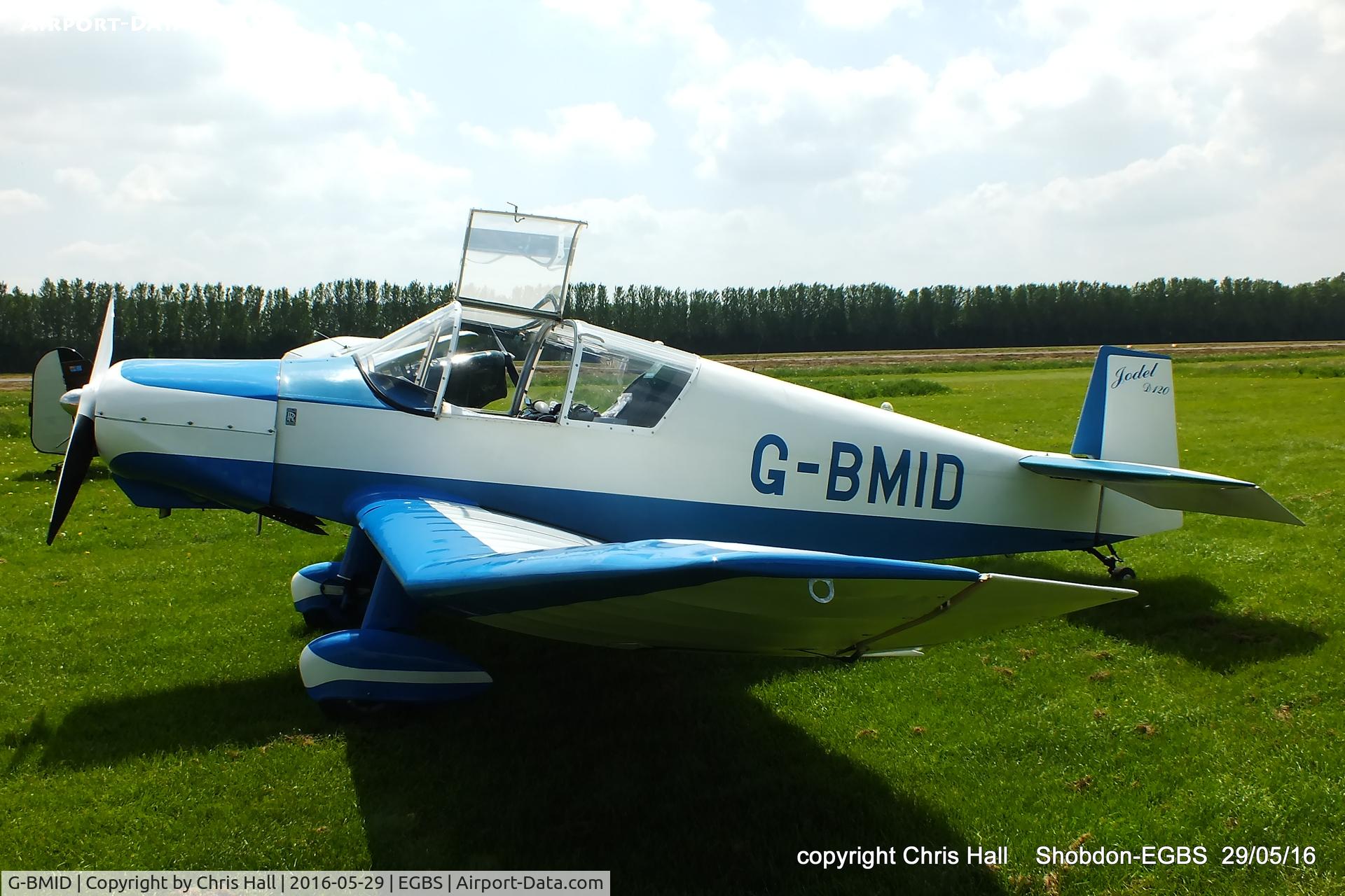 G-BMID, 1964 Jodel (Wassmer) D-120 Paris-Nice C/N 259, at Shobdon