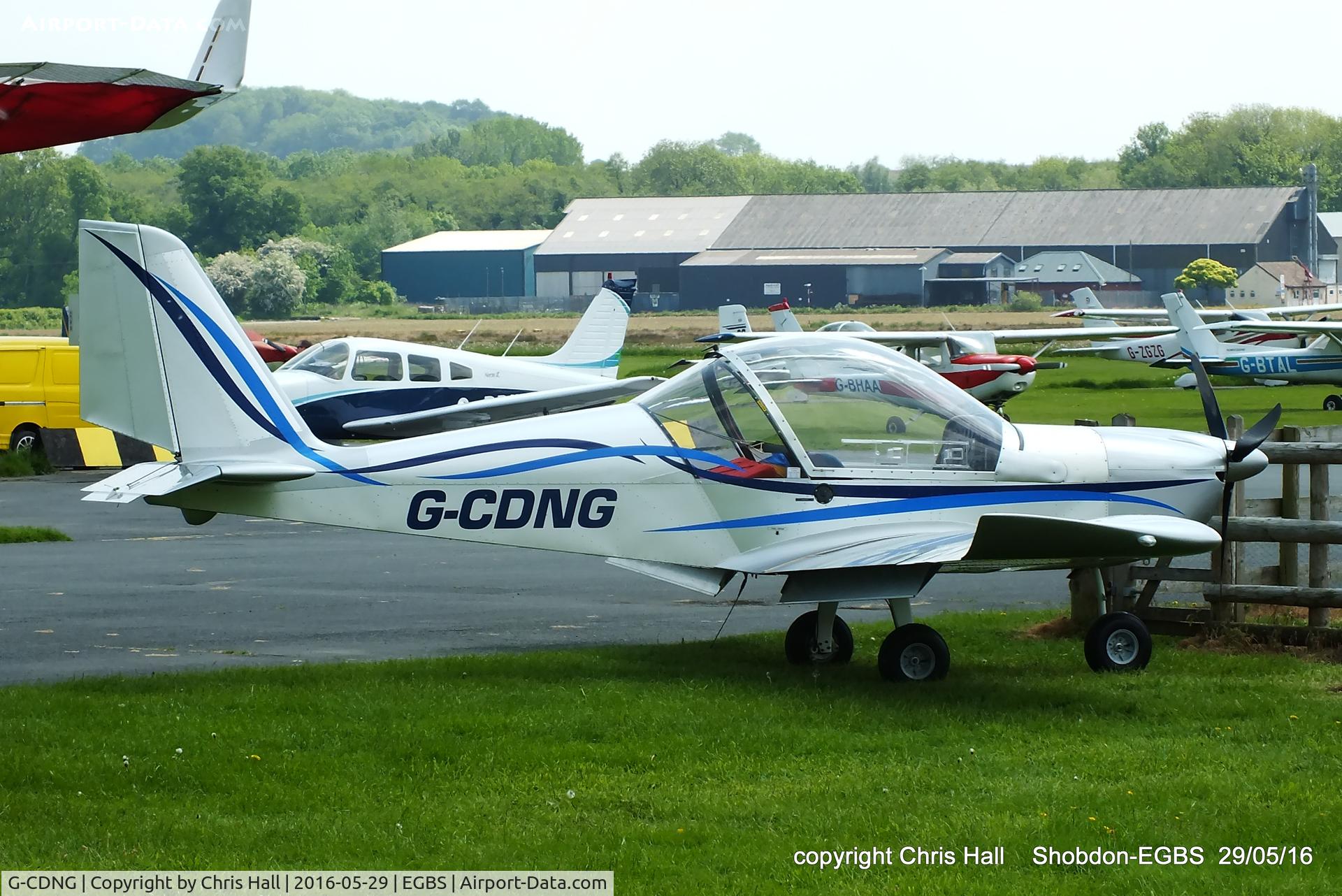 G-CDNG, 2005 Cosmik EV-97 Eurostar C/N 2319, at Shobdon