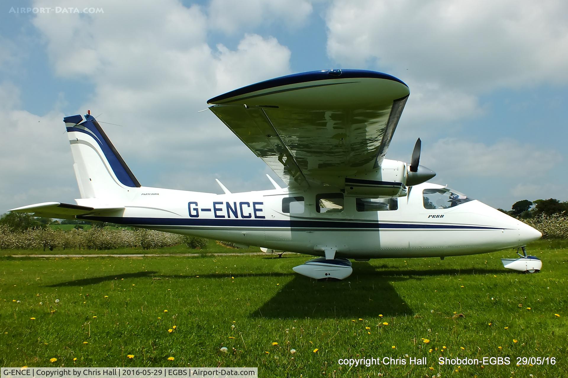 G-ENCE, 1978 Partenavia P-68B C/N 141, at Shobdon