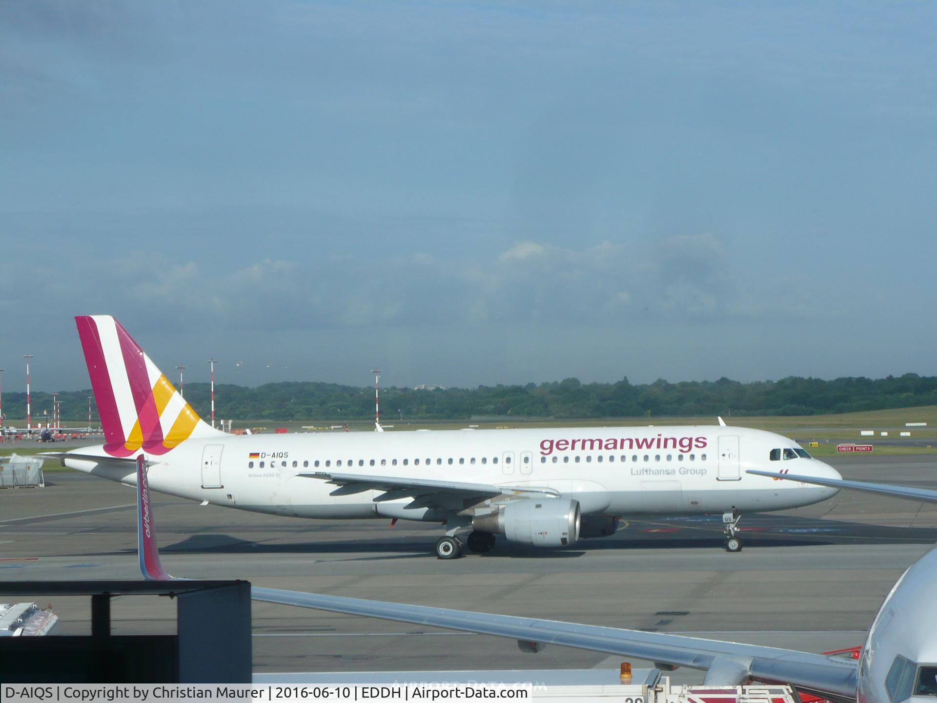 D-AIQS, 1993 Airbus A320-211 C/N 401, GermanWings A320