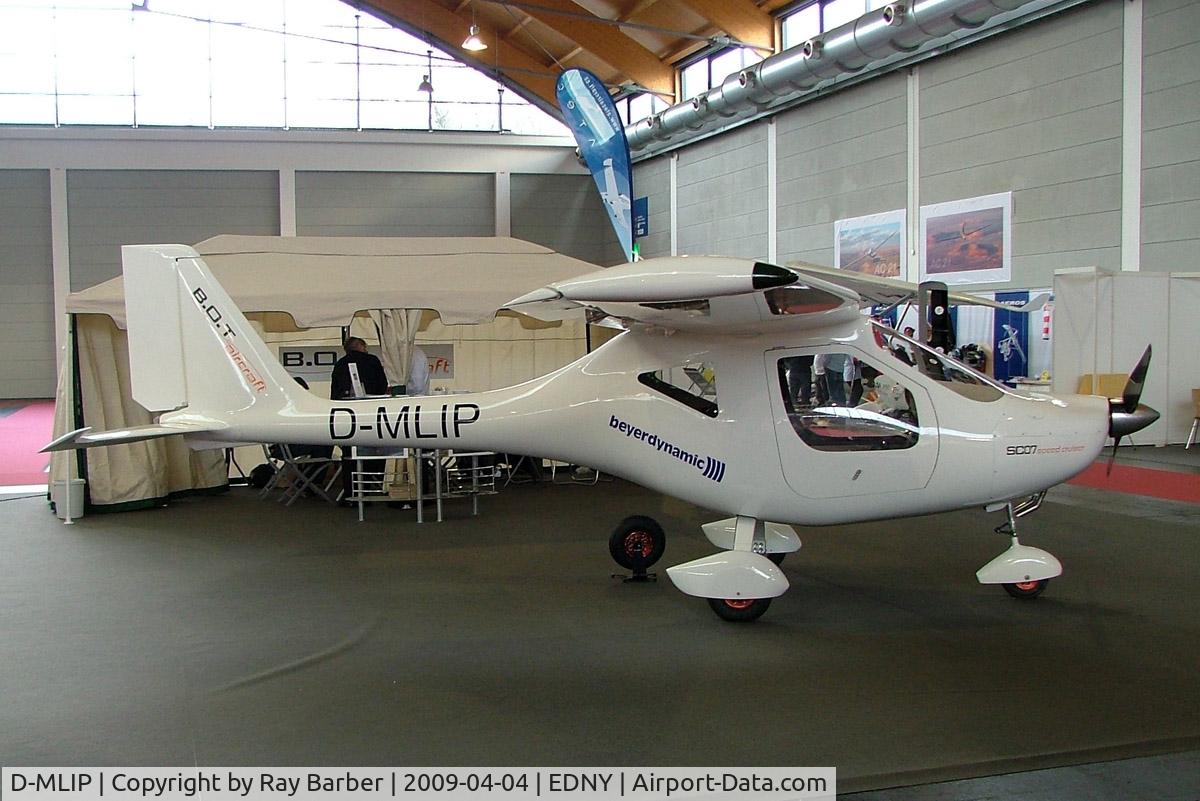 D-MLIP, B.O.T. Aircraft SC07 Speed Cruiser C/N SC07-001, Bilsam SCO7 Speed Cruiser [Unknown] Friedrichshafen~D 04/04/2009