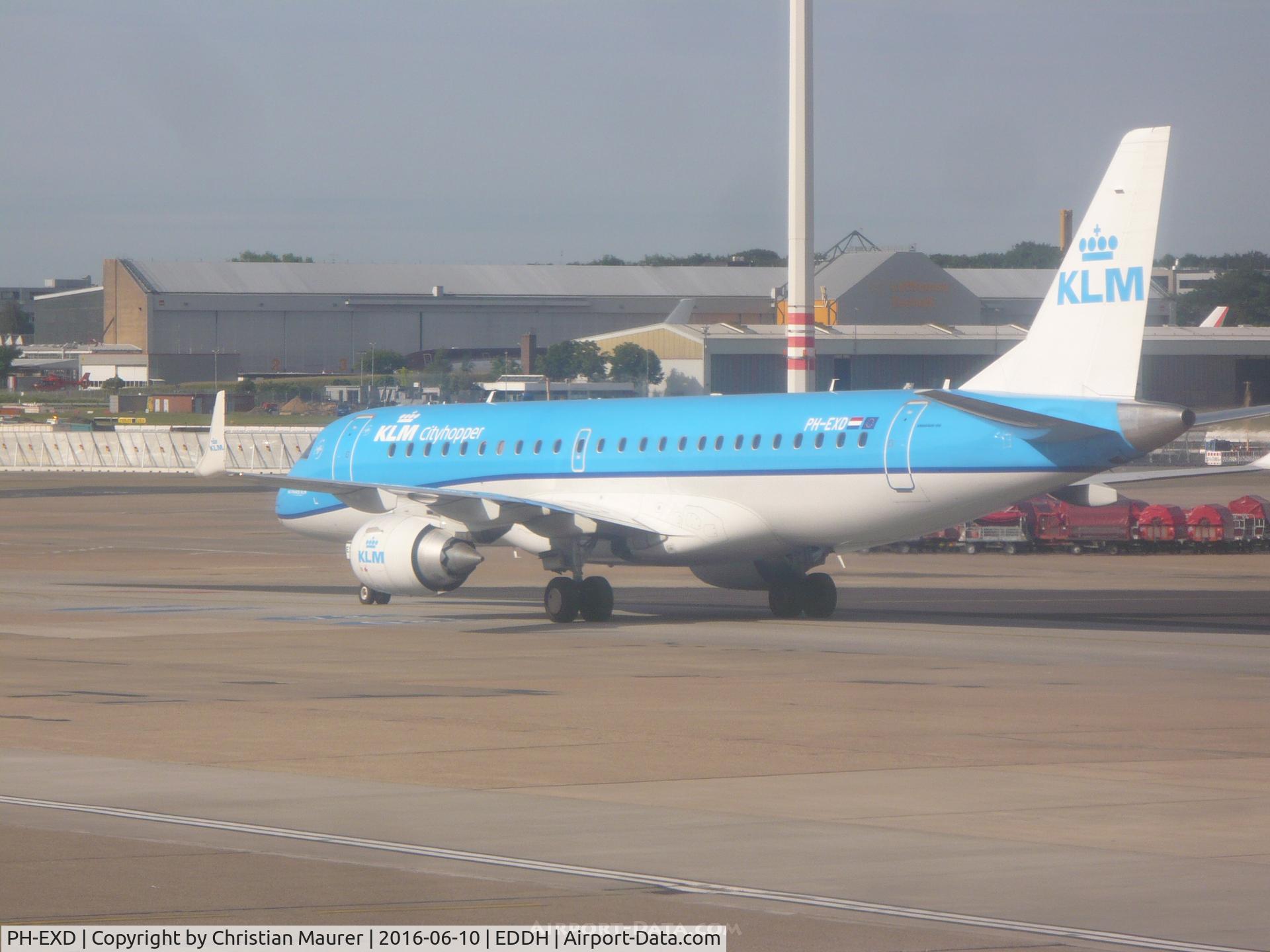 PH-EXD, 2014 Embraer 190LR (ERJ-190-100LR) C/N 19000661, ERJ-190LR