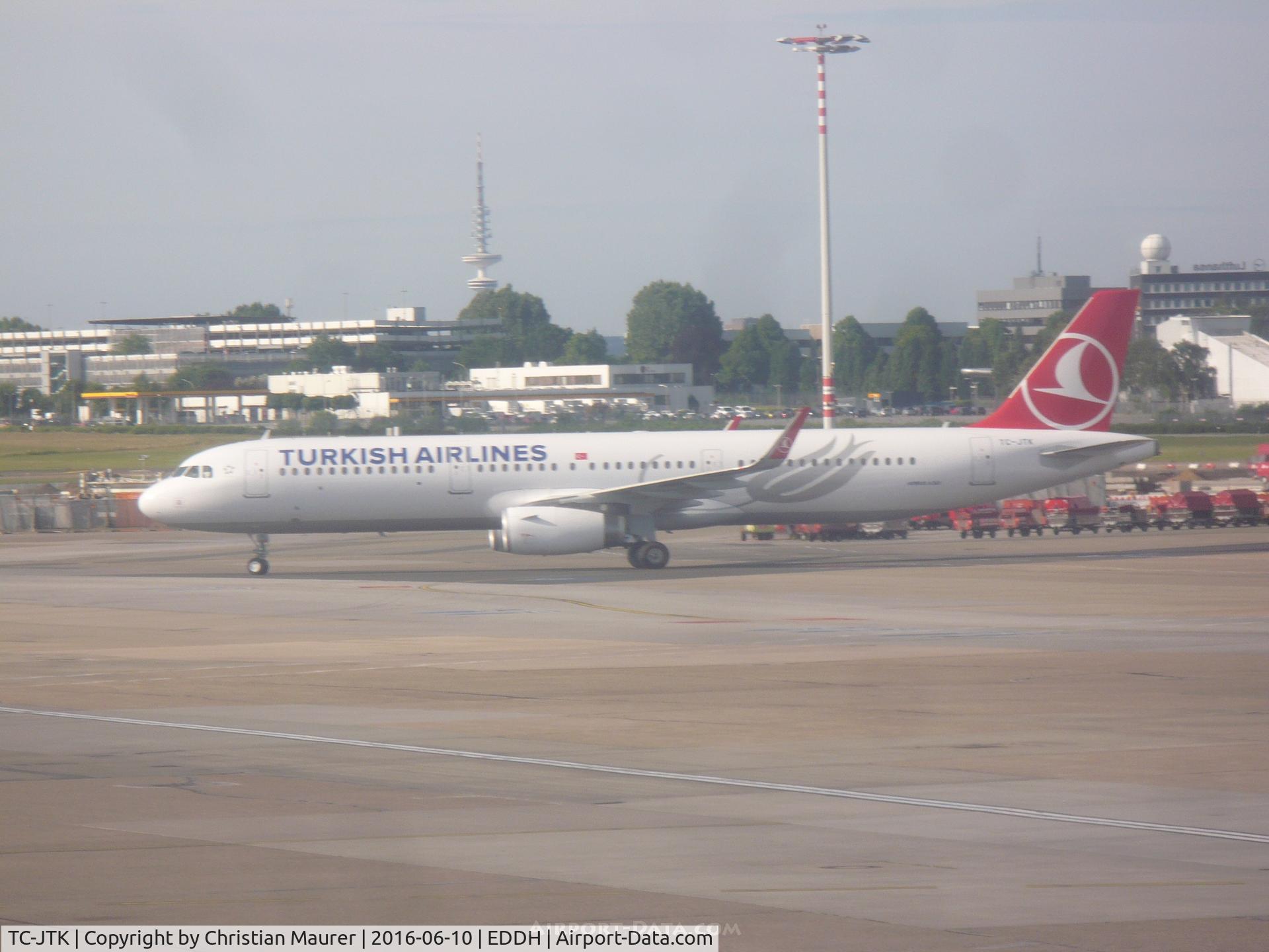 TC-JTK, 2016 Airbus A321-231 C/N 7146, Turkish A321SL
