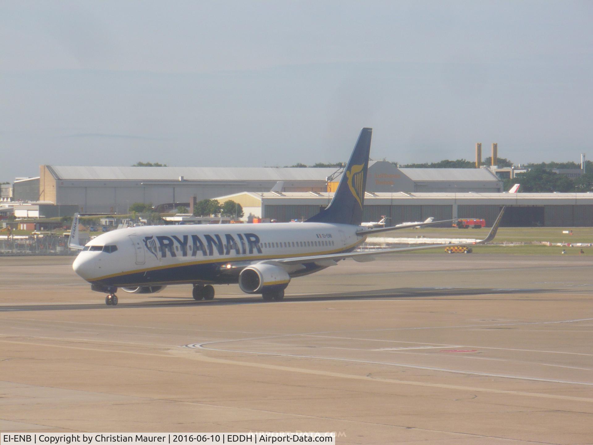 EI-ENB, 2010 Boeing 737-8AS C/N 40289, Ryan Air 737-8AS