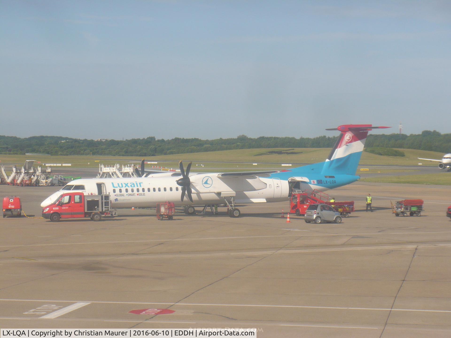 LX-LQA, 2014 De Havilland Canada DHC-8-402 Dash 8 C/N 4468, Lux Air DASH 8
