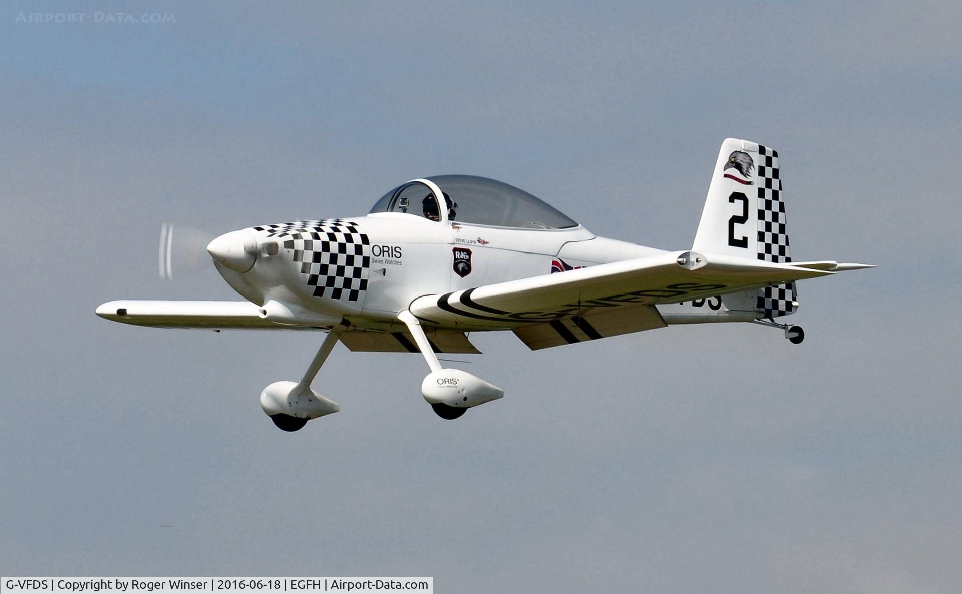 G-VFDS, 2012 Vans RV-8 C/N PFA 303-14637, Raven 2 of Team Raven.