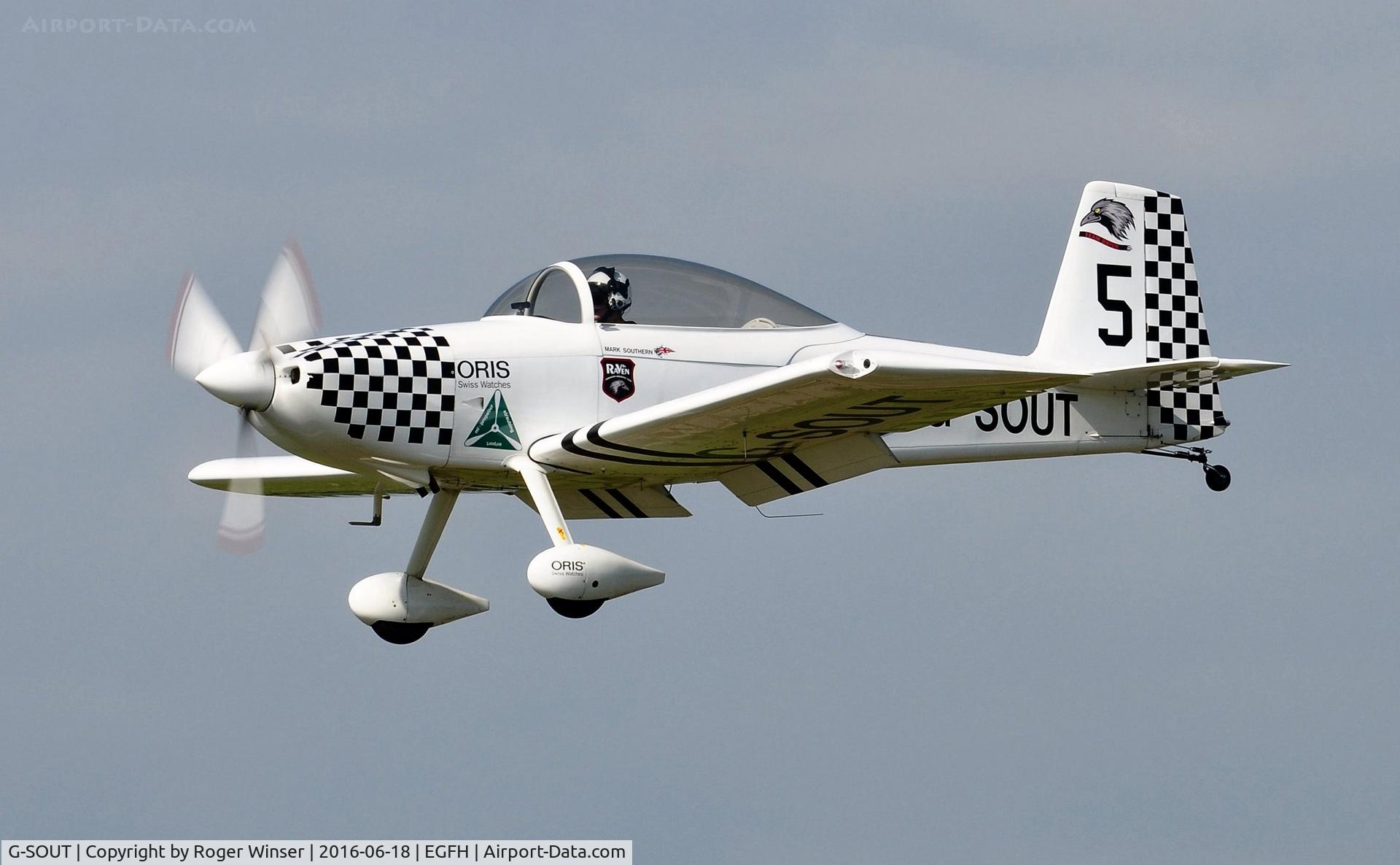 G-SOUT, 2006 Vans RV-8 C/N PFA 303-13295, Raven 5 of Team Raven.