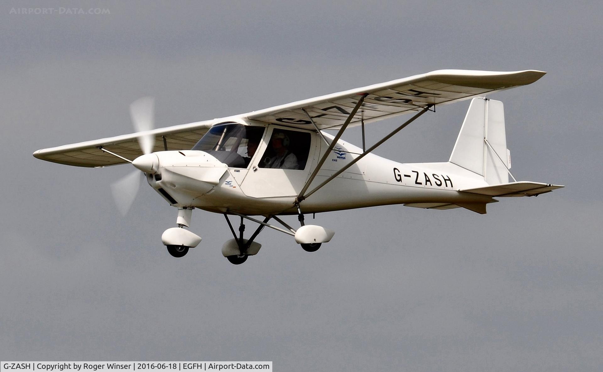 G-ZASH, 2013 Comco Ikarus C42 FB80 C/N 1304-7257, Resident C42 operated by Gower Flight Centre.