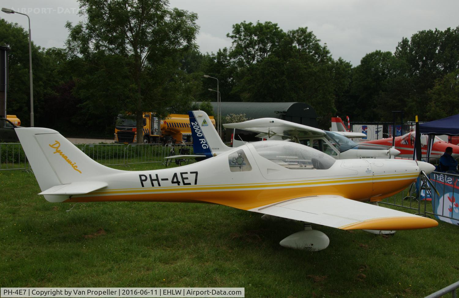 PH-4E7, 2009 Aerospool WT-9 Dynamic C/N DY318/2009, Aerospool WT9 Dynamic at Leeuwarden Air Base, the Netherlands, during the 2016 open days.
