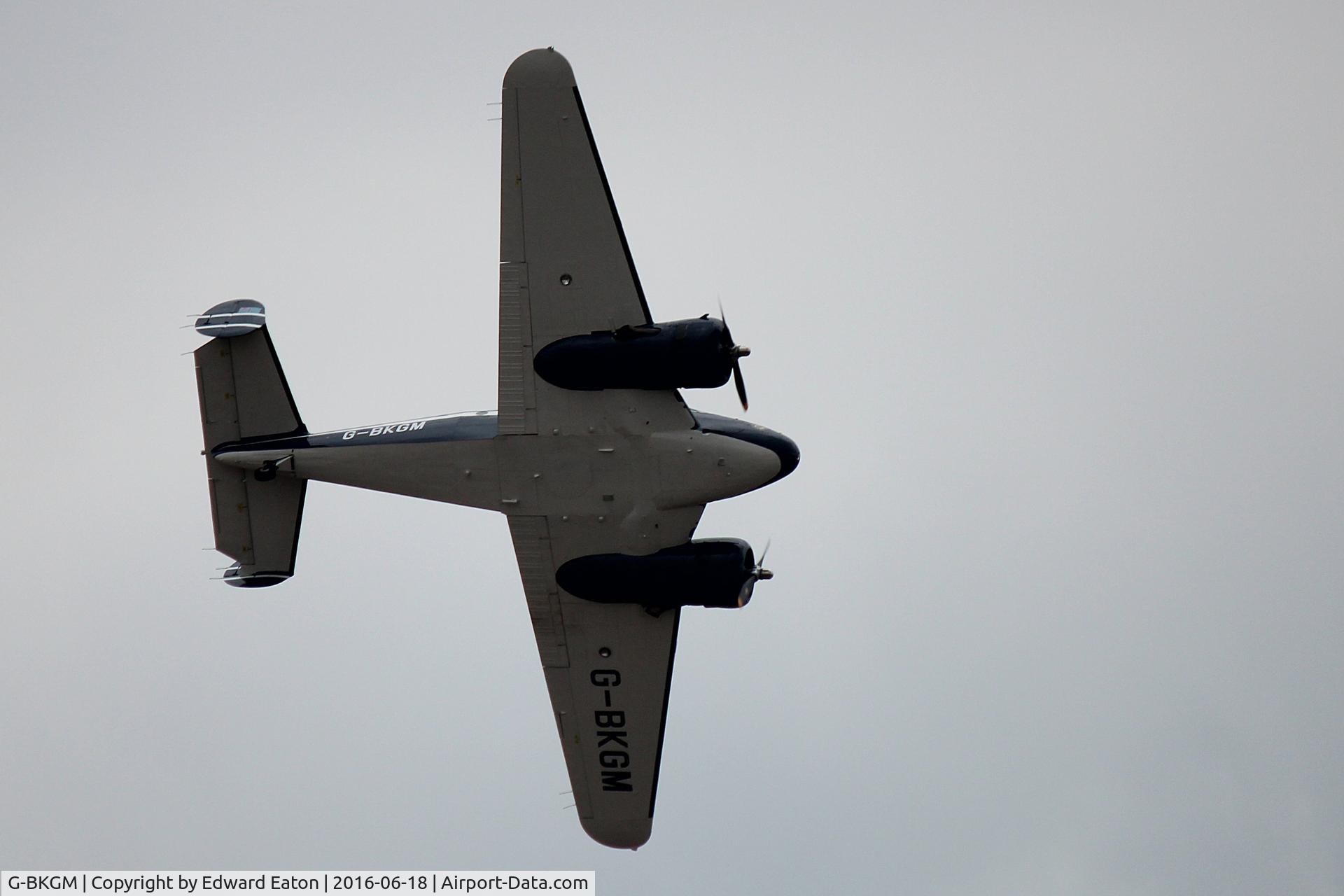 G-BKGM, 1952 Beech Mk.3NM Expeditor C/N A-853/CA-203, Weston Air Festival 2016
Taken from brean down