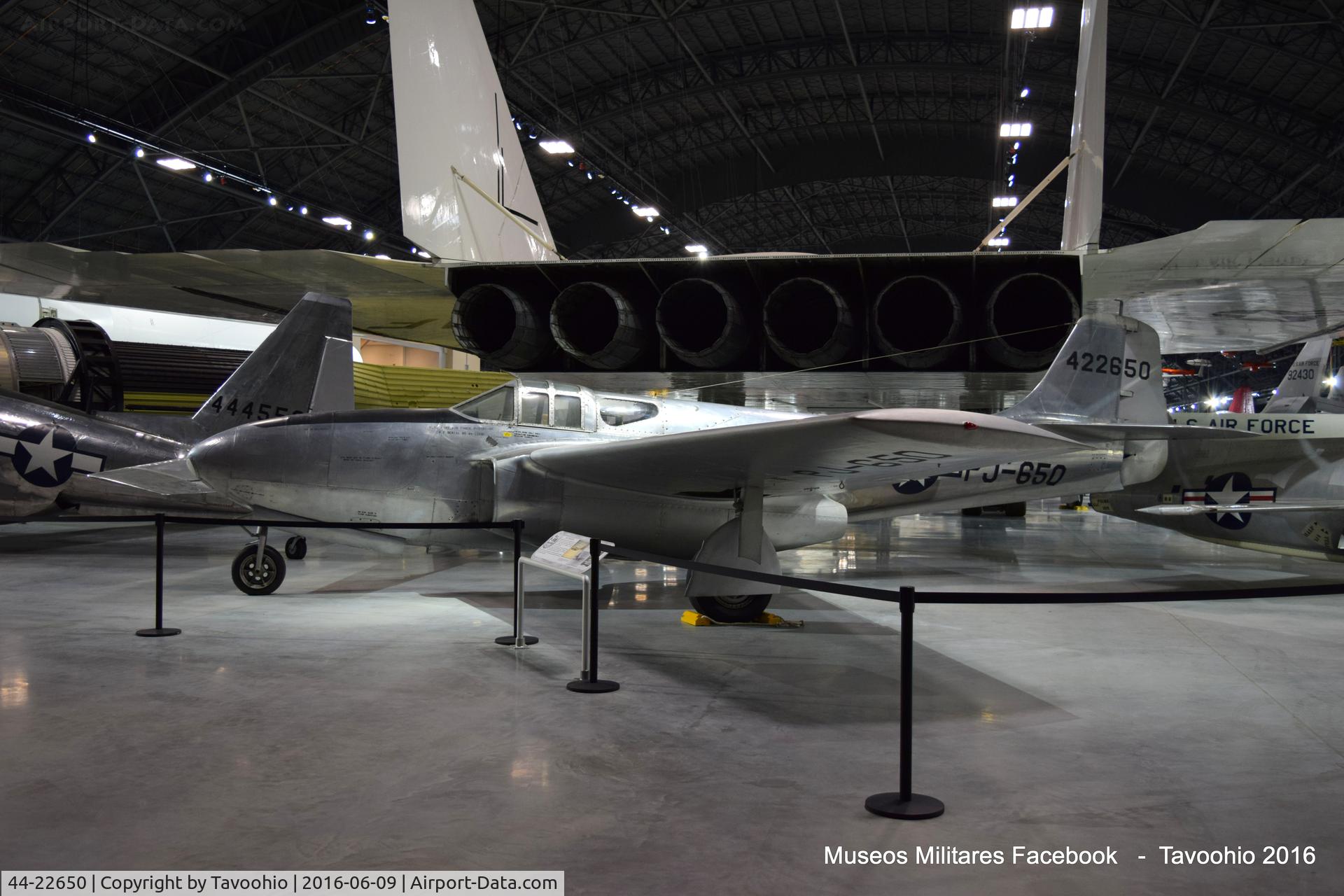 44-22650, 1944 Bell P-59B Airacomet C/N 27-58, Bell P-59B Airacomet