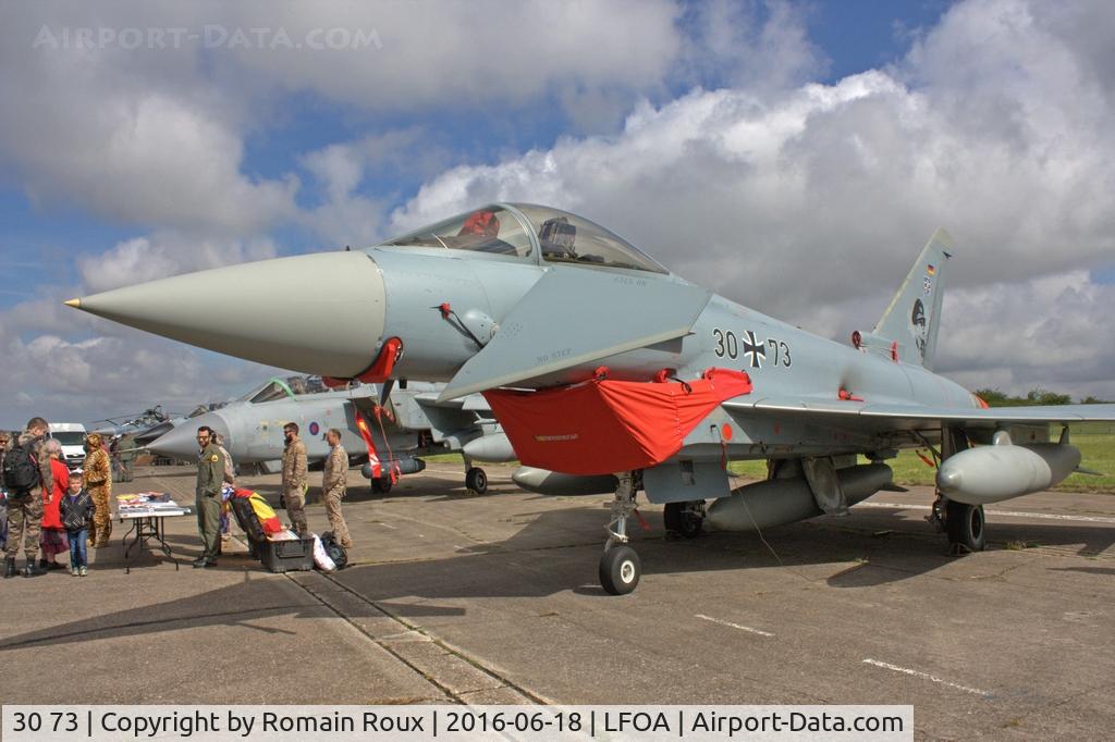30 73, Eurofighter EF-2000 Typhoon S C/N GS054, Parked