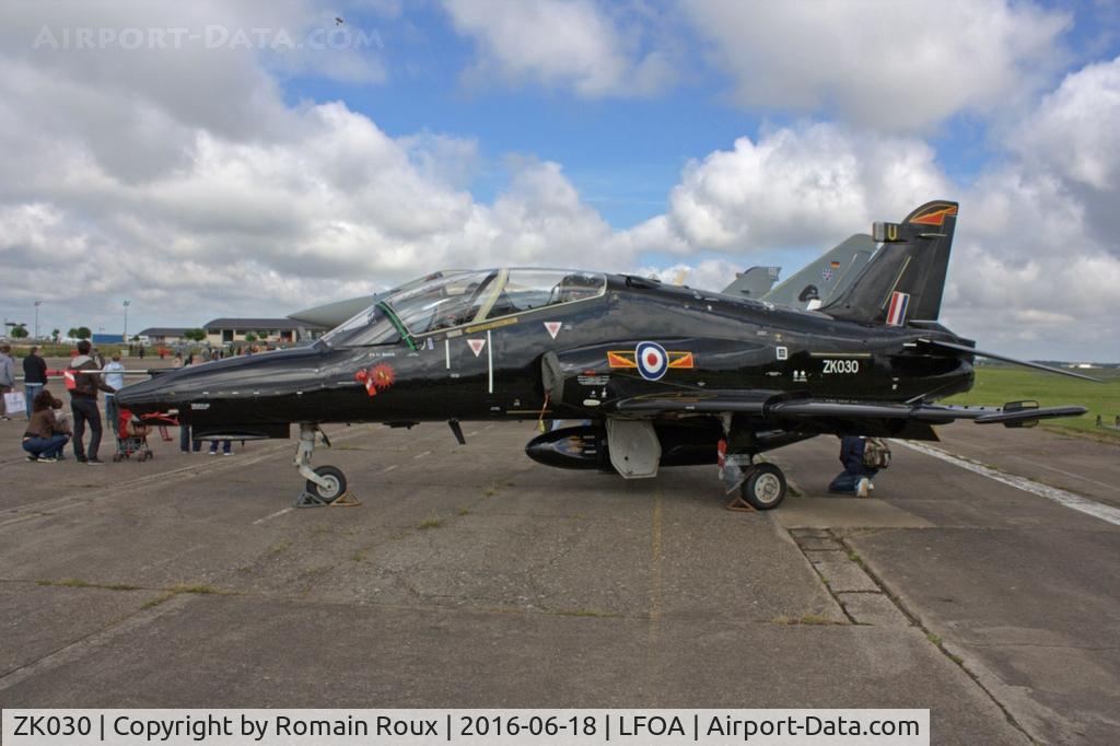 ZK030, 2010 British Aerospace Hawk T2 C/N RT021/1259, Parked