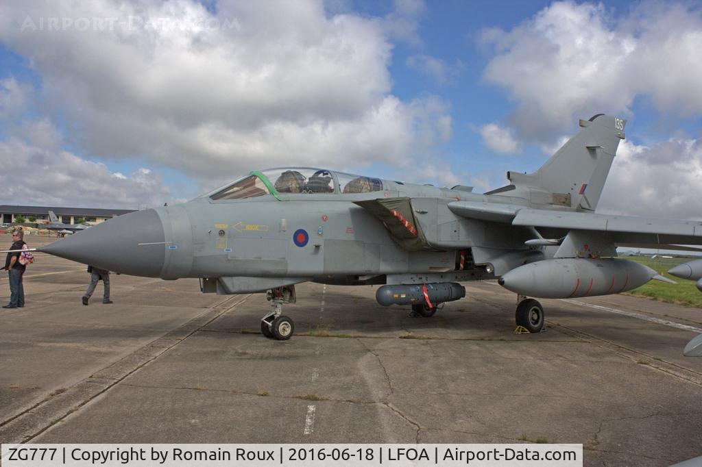 ZG777, 1992 Panavia Tornado GR.4 C/N 909/BS188/2732, Parked
