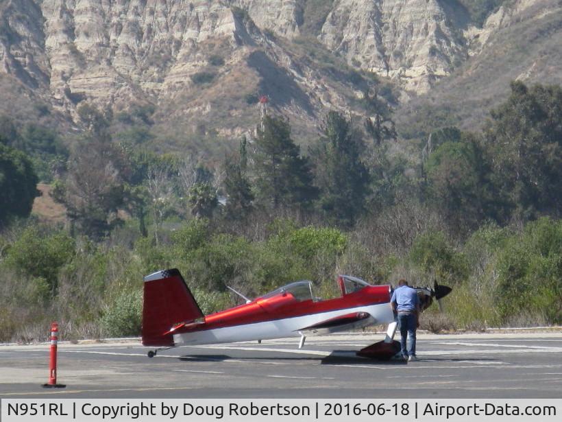 N951RL, 2005 Vans RV-7 C/N 71905, 2005 Aschwanden VAN's RV-7, Superior IO-360 180 Hp