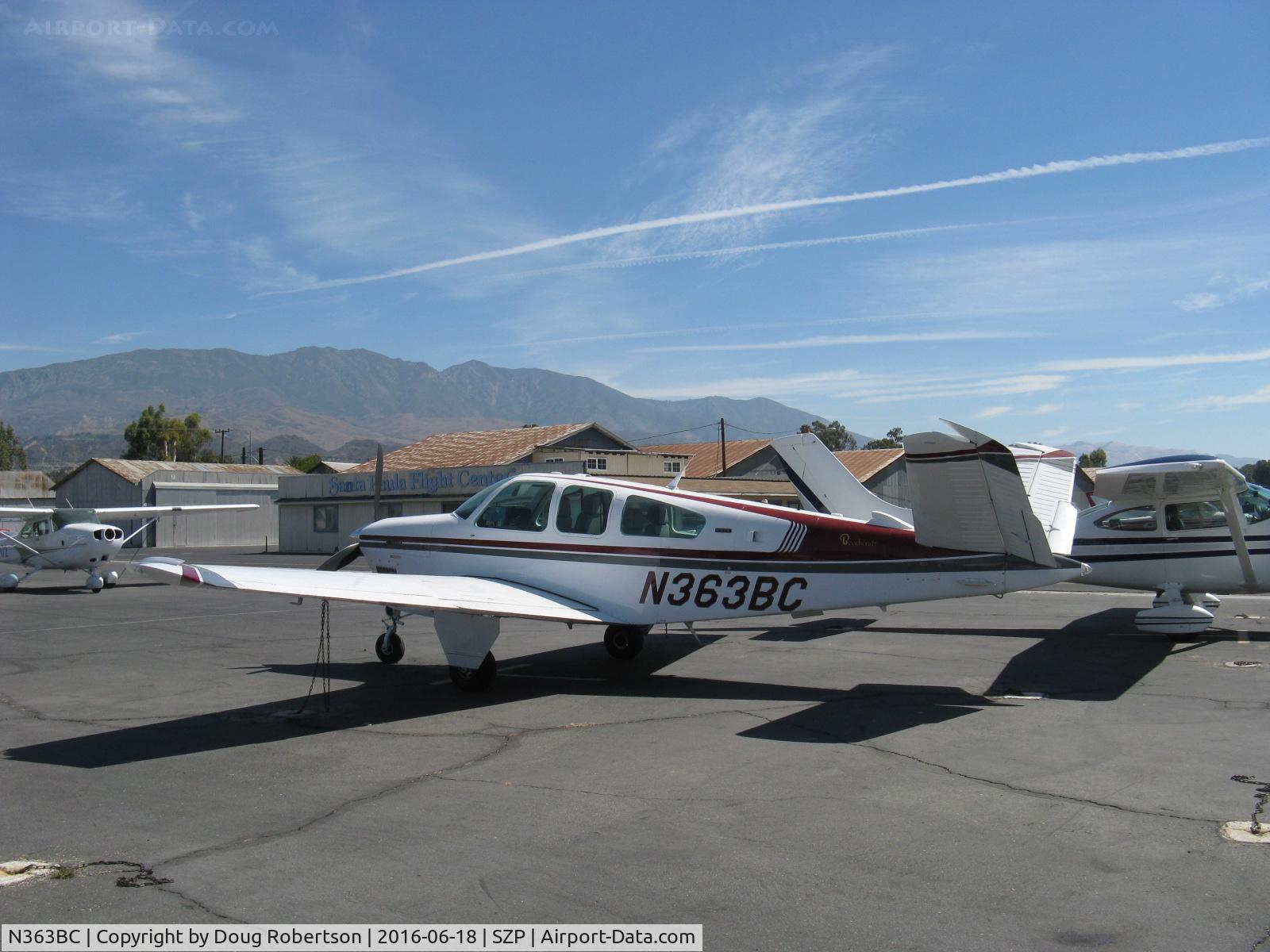 N363BC, Beech V35B Bonanza C/N D-9763, 1975 Beech V35B BONANZA, Continental IO-520-B 285 Hp