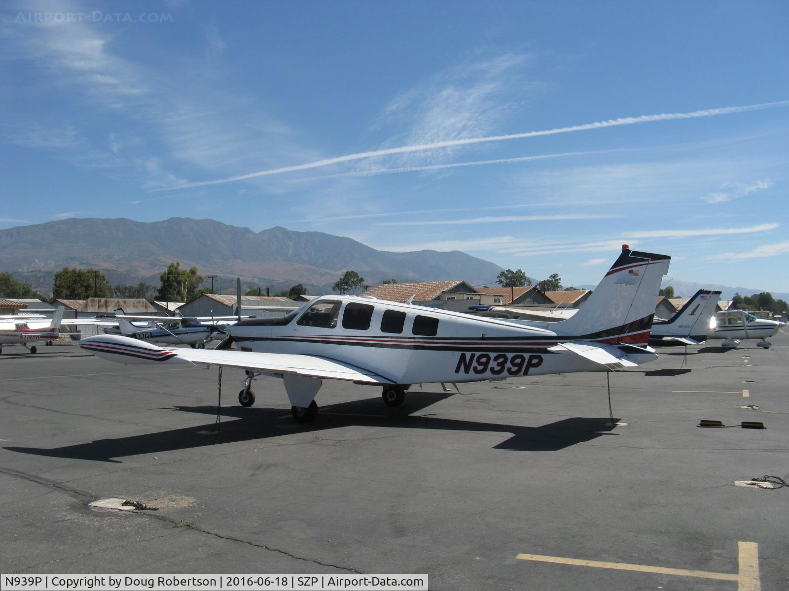 N939P, 2008 Hawker Beechcraft Corp G36 Bonanza C/N E-3847, 2008 Hawker Beech G36 BONANZA, Continental IO-550-B 300 Hp, Garmin glass panel, six seats, optional tip tanks