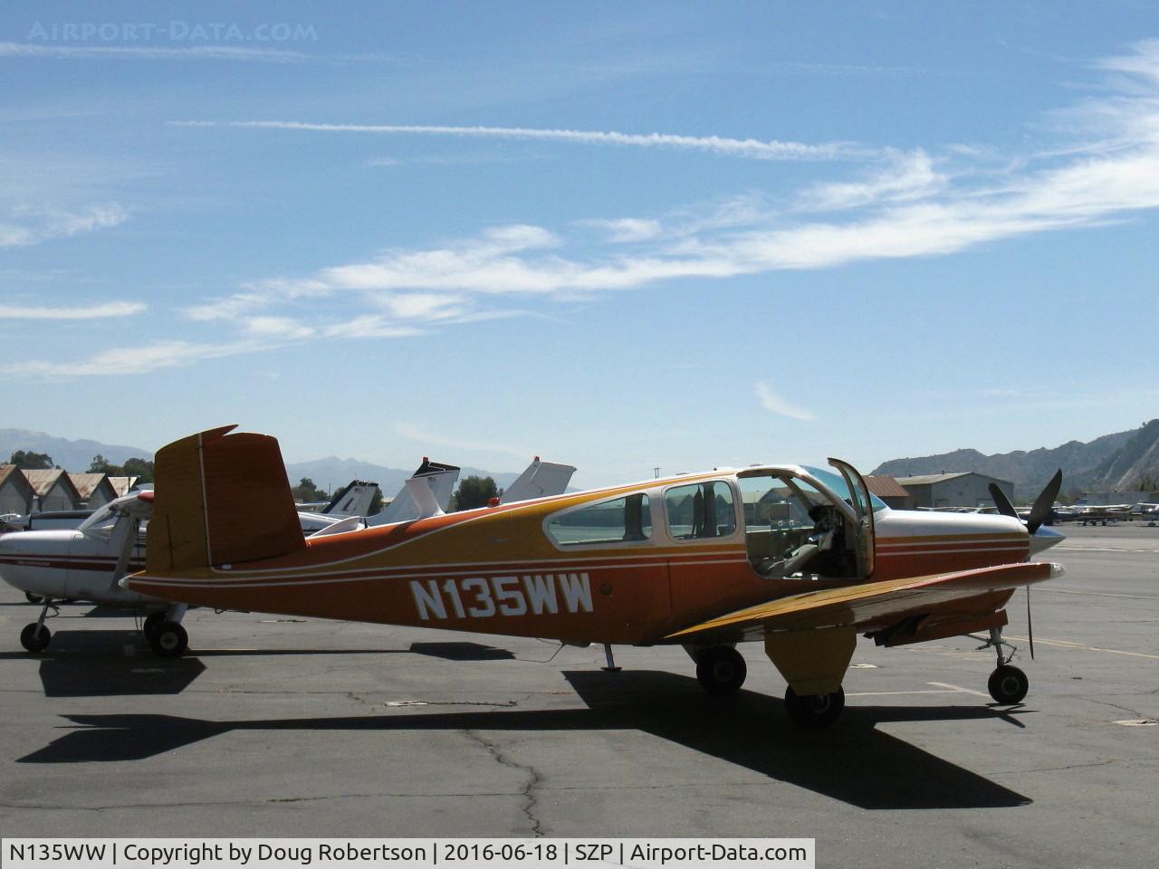 N135WW, 1966 Beech V35 Bonanza C/N D-8129, 1966 Beech V35 BONANZA, Continental IO-520-B 285 Hp