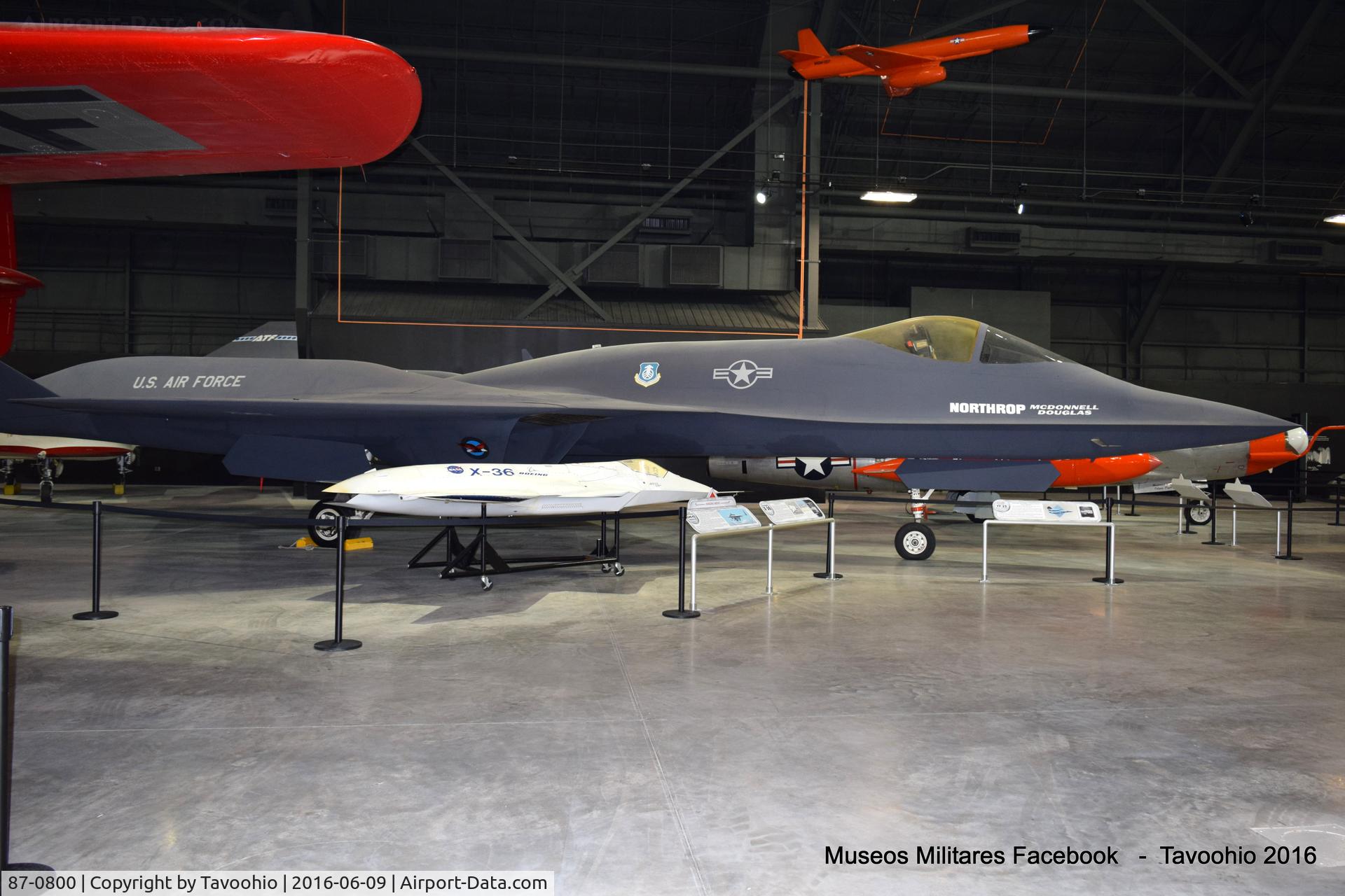 87-0800, 1990 Northrop YF-23A C/N PAV-1, Northrop/McDonnell Douglas YF-23A