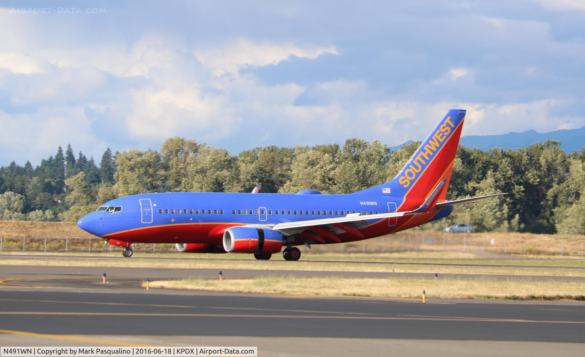 N491WN, 2004 Boeing 737-7H4 C/N 33867, Boeing 737-700