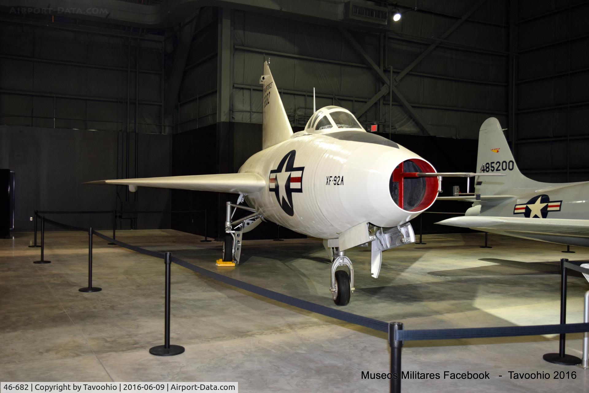 46-682, 1948 Convair XF-92A C/N 7-002, Convair XF-92A