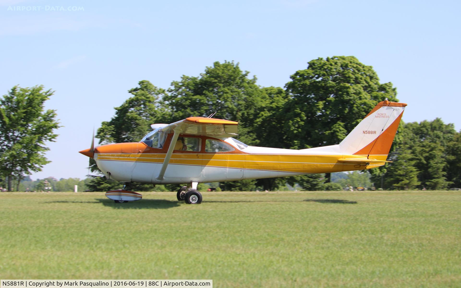 N5881R, 1965 Cessna 172G C/N 17253550, Cessna 172G