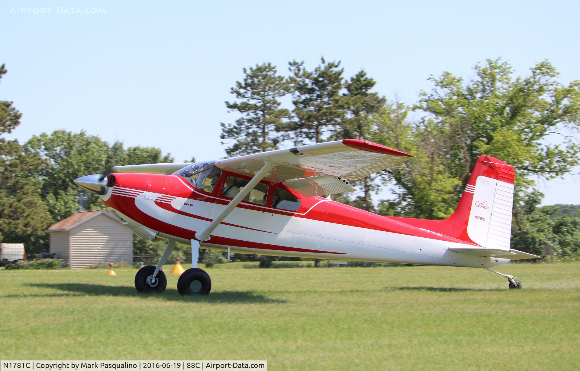 N1781C, 1953 Cessna 180 C/N 30481, Cessna 180