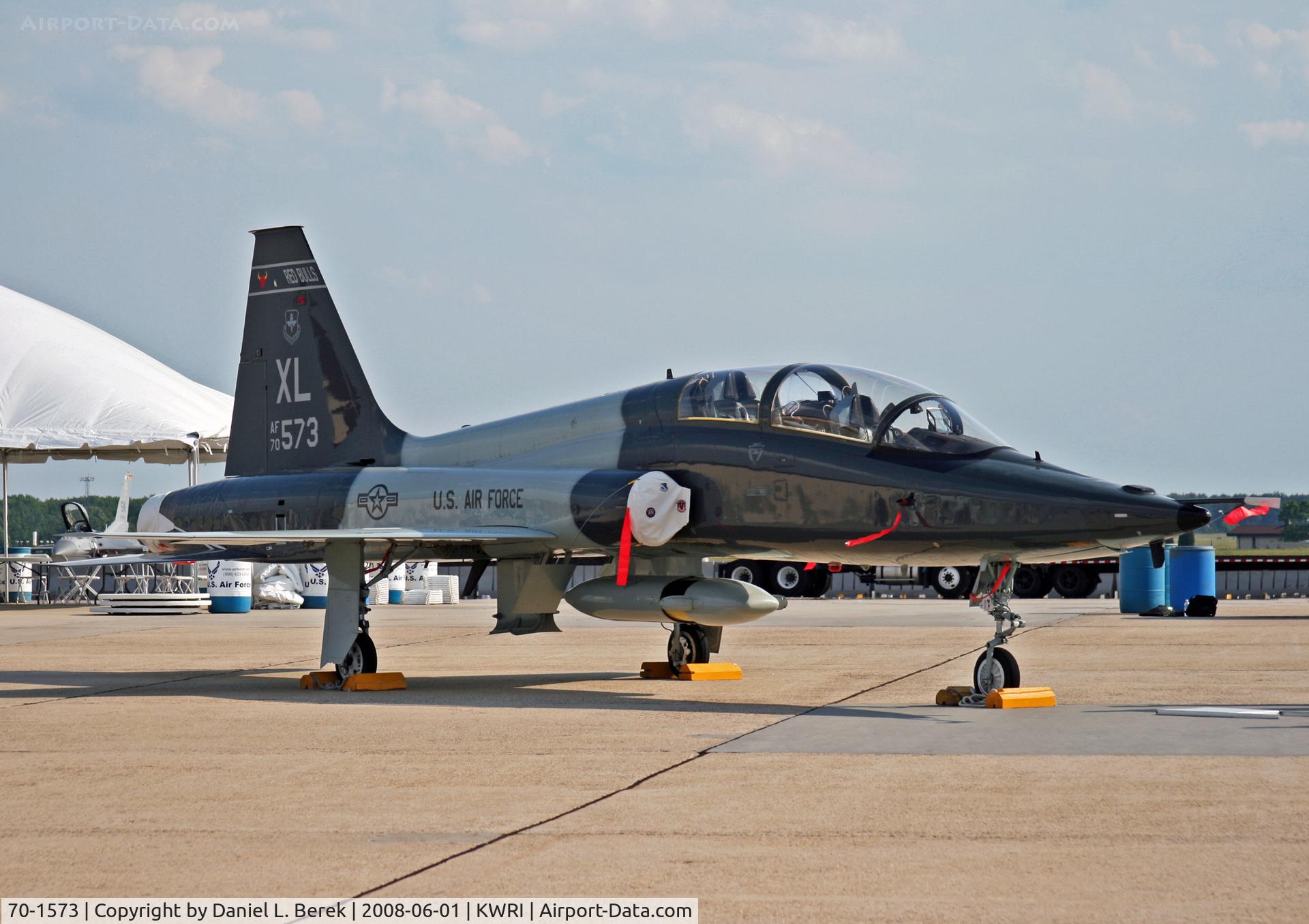 70-1573, 1970 Northrop T-38C Talon C/N T.6263, This oldie is certainly extremely well cared for!