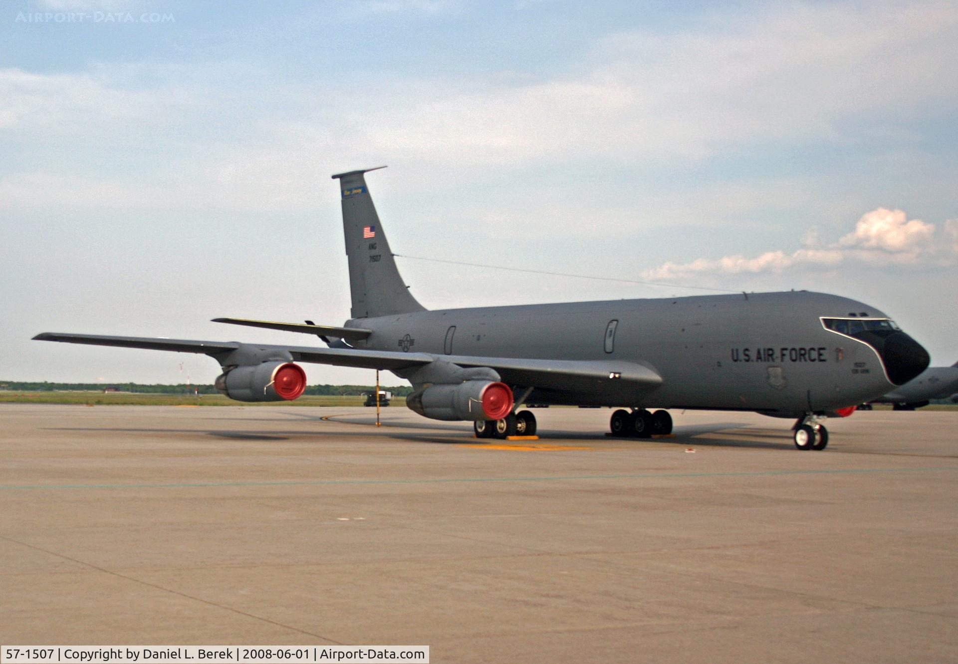 57-1507, 1957 Boeing KC-135E Stratotanker C/N 17578, This aircraft is now part of the Air Mobility Command Museum, Dover, DE.