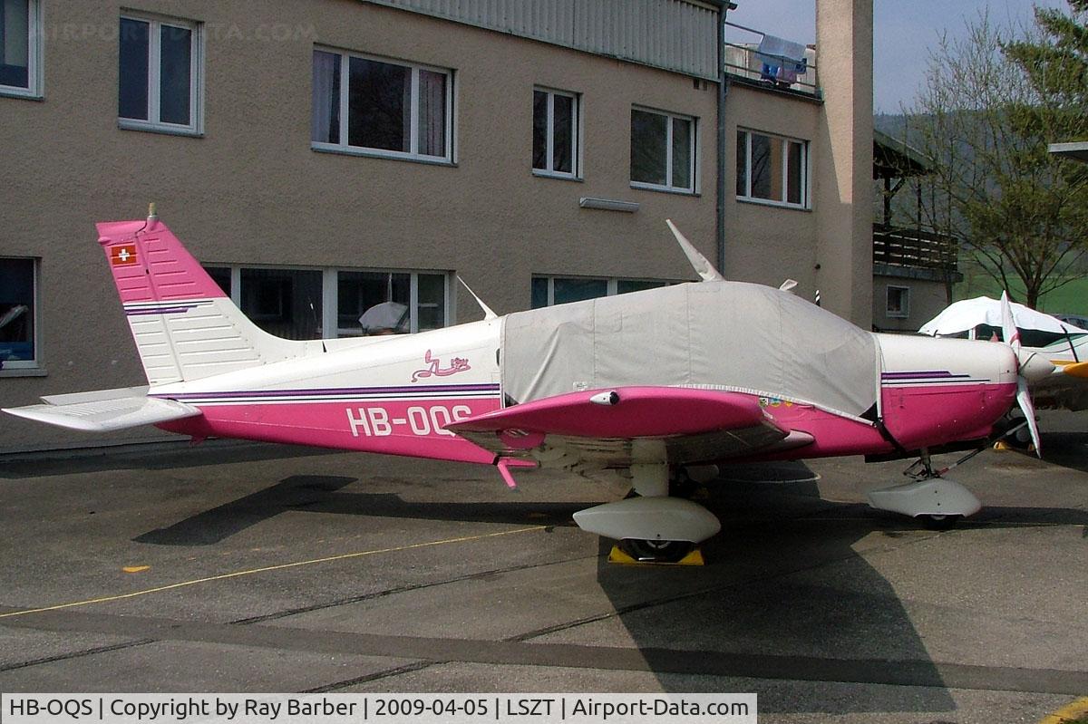 HB-OQS, 1974 Piper PA-28-151 Cherokee Warrior C/N 28-7515009, Piper PA-28-151 Cherokee Warrior [28-7515009] Lommis~HB 05/04/2009