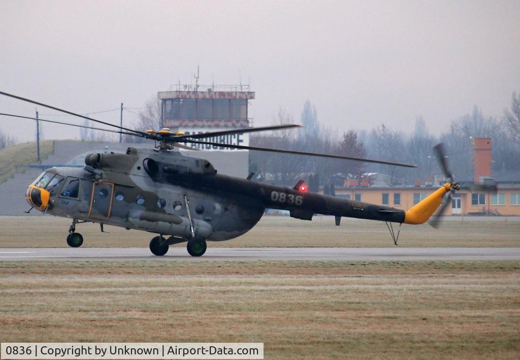 0836, Mil Mi-17 C/N 0836, Mil Mi-17 Hip, training helicopter of Czech MOD